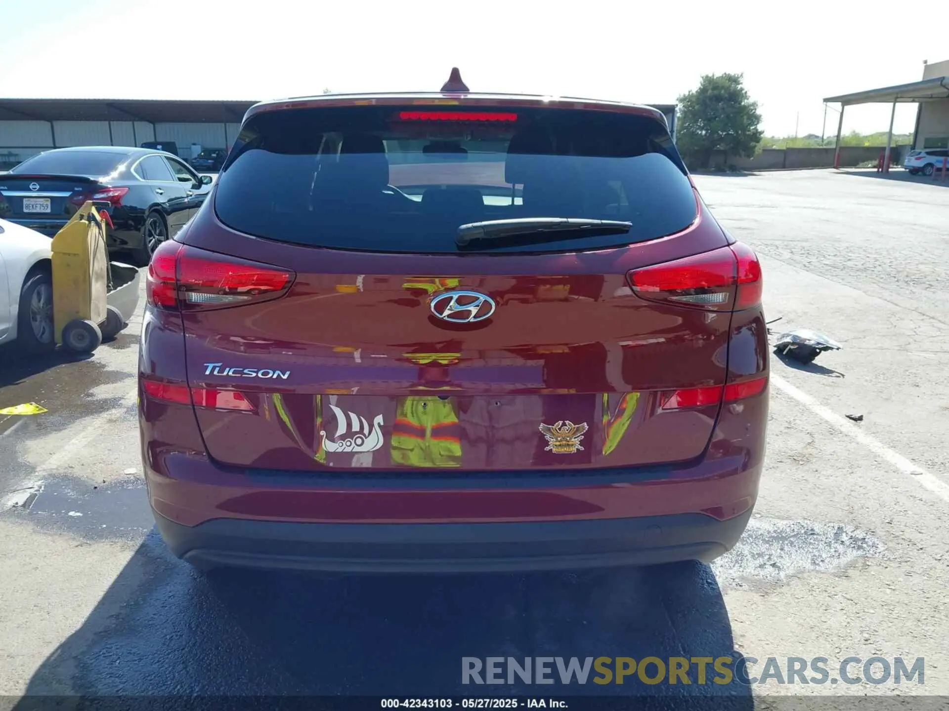 17 Photograph of a damaged car KM8J23A4XLU095595 HYUNDAI TUCSON 2020