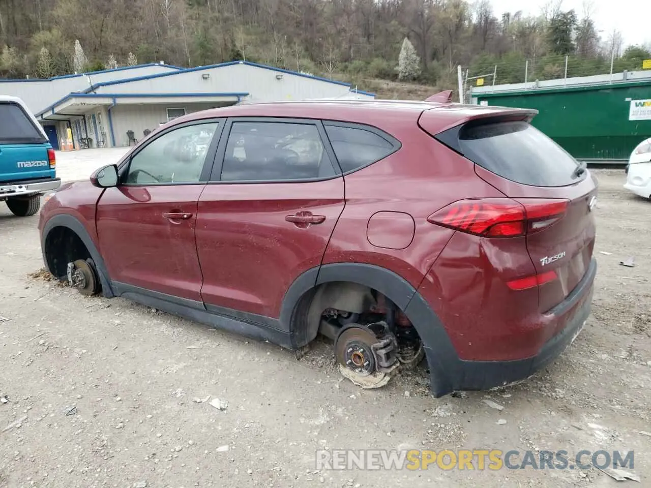 2 Photograph of a damaged car KM8J23A4XLU169419 HYUNDAI TUCSON 2020