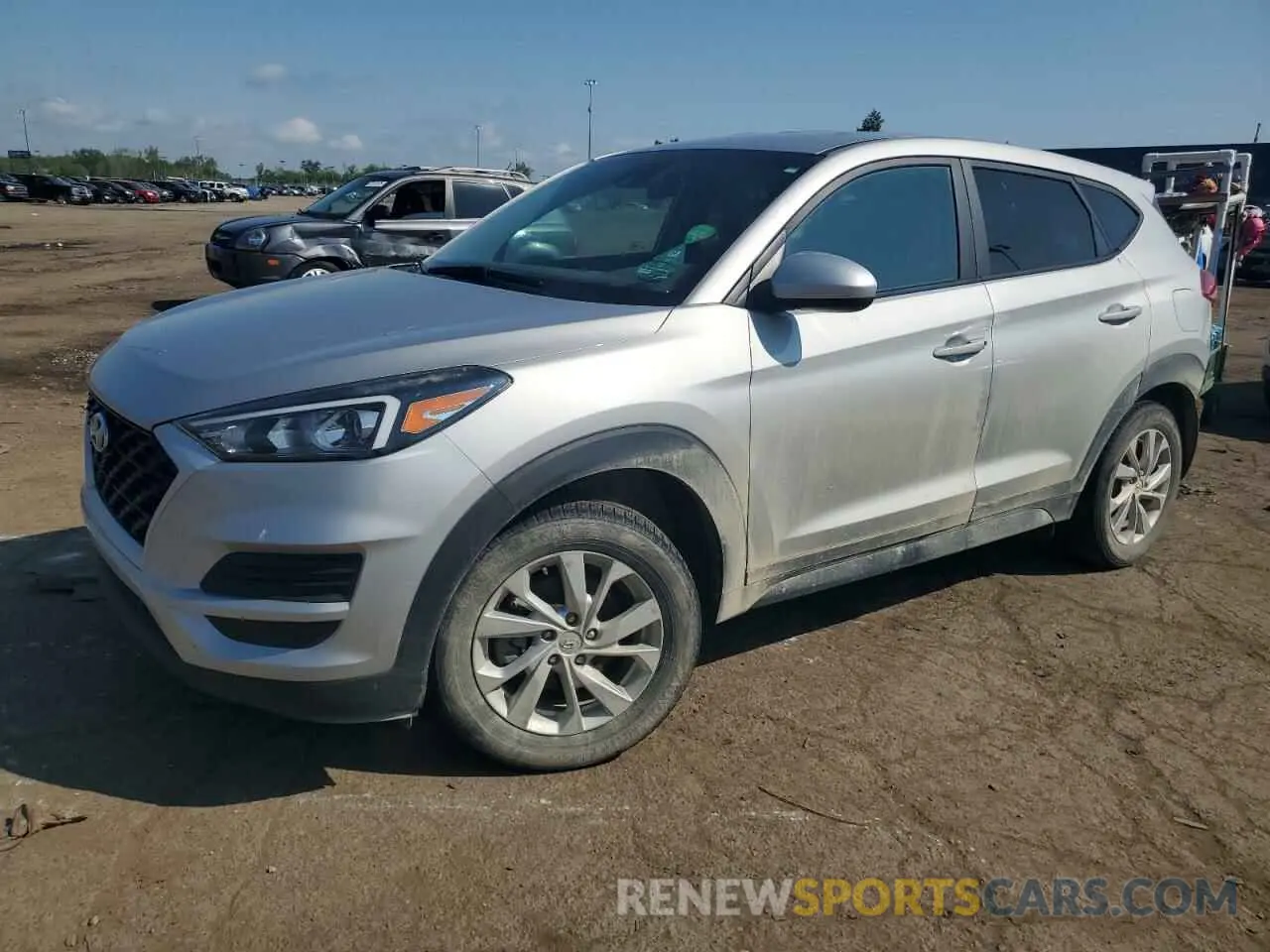 1 Photograph of a damaged car KM8J2CA40LU133609 HYUNDAI TUCSON 2020