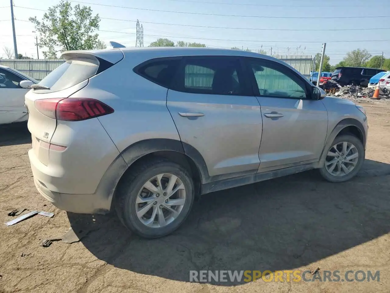 3 Photograph of a damaged car KM8J2CA40LU133609 HYUNDAI TUCSON 2020