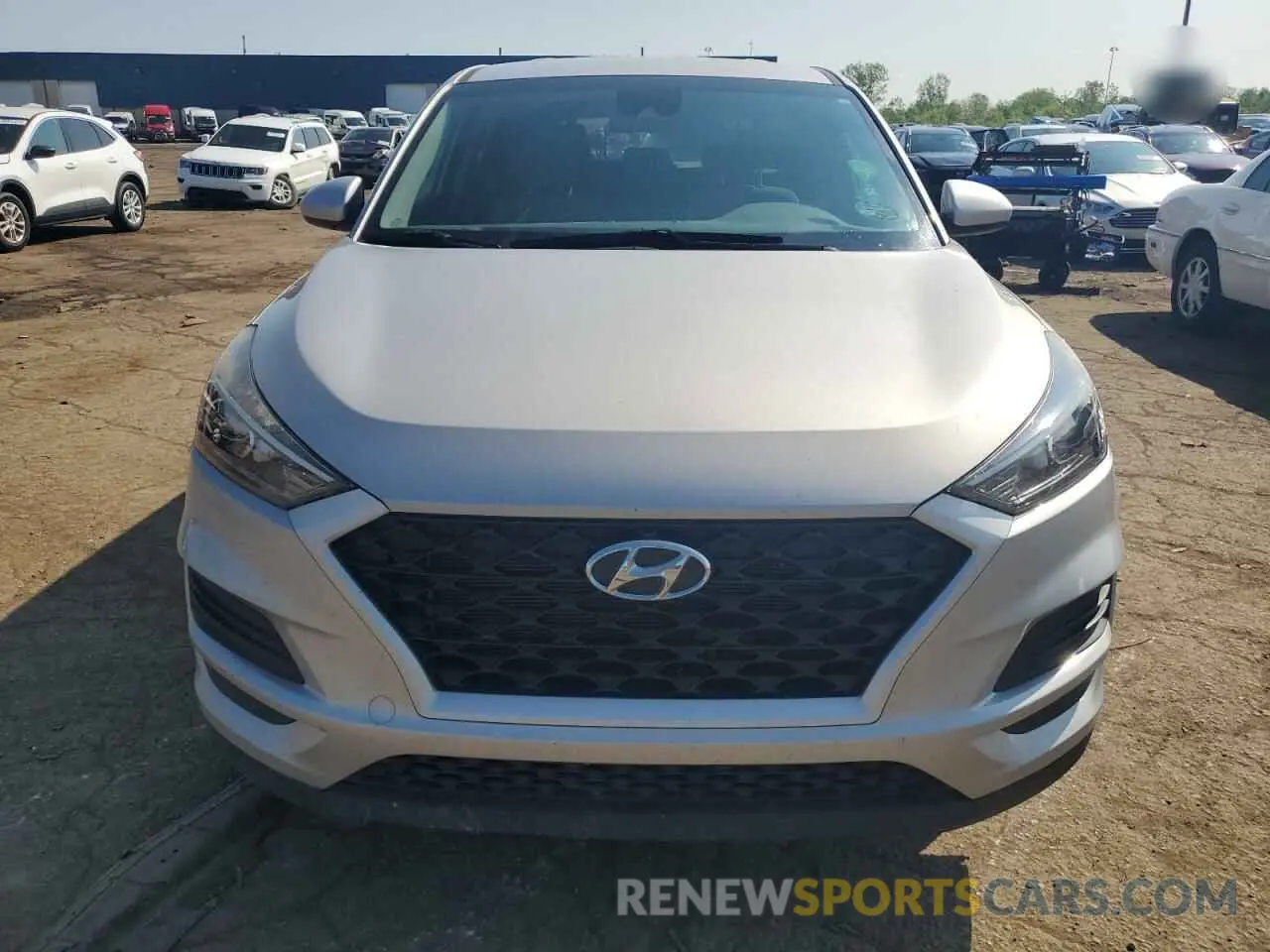 5 Photograph of a damaged car KM8J2CA40LU133609 HYUNDAI TUCSON 2020