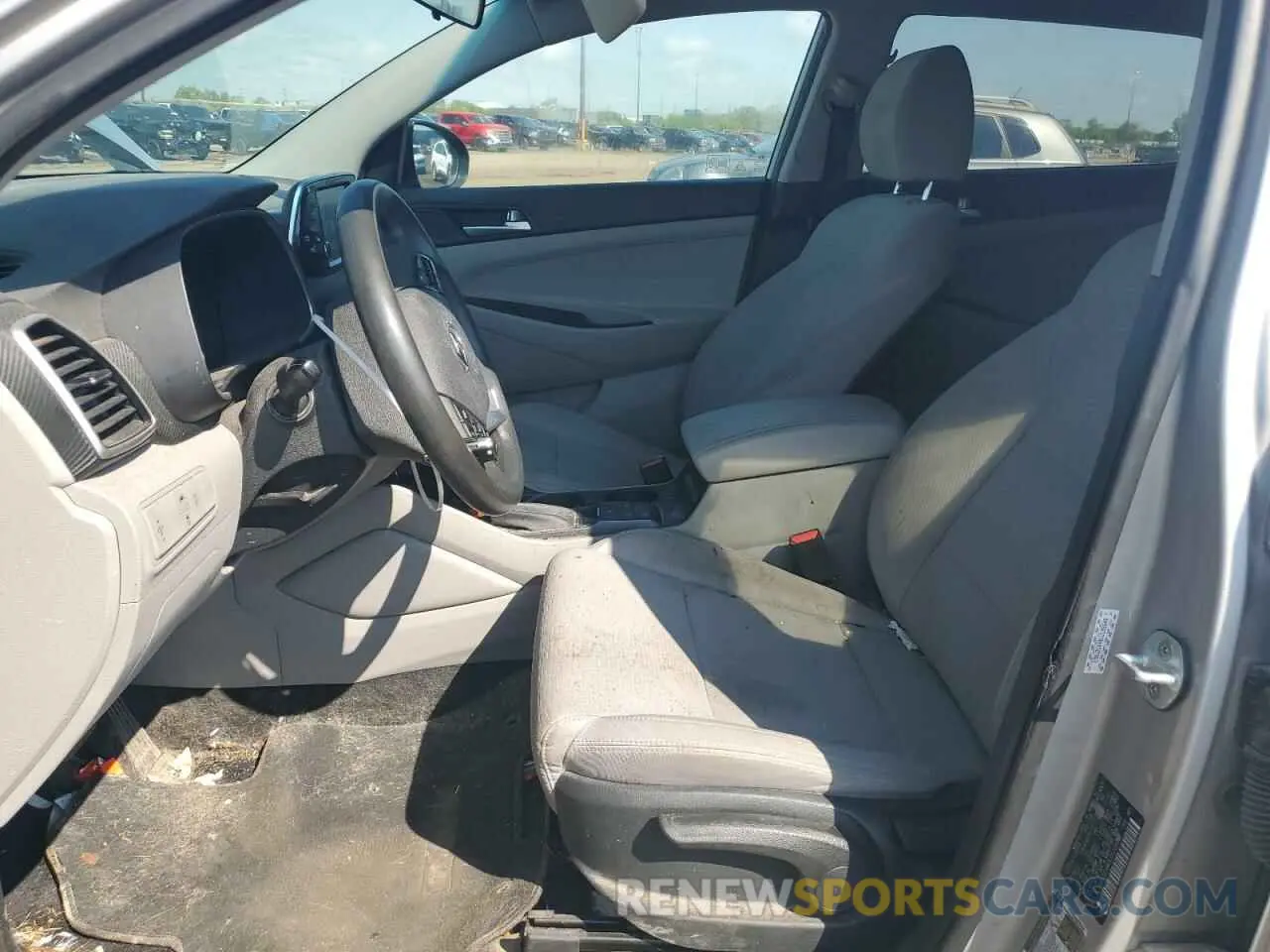7 Photograph of a damaged car KM8J2CA40LU133609 HYUNDAI TUCSON 2020