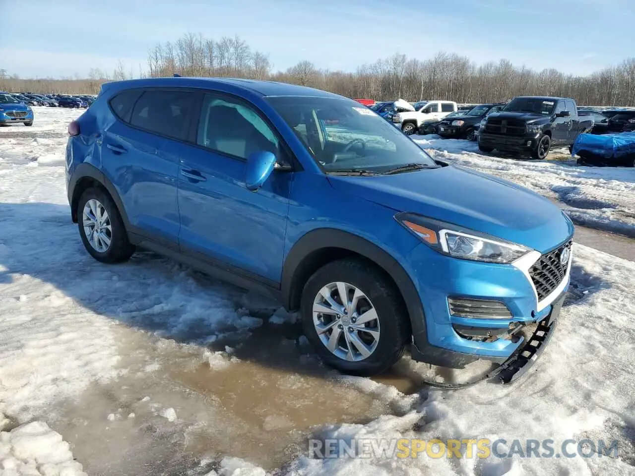 4 Photograph of a damaged car KM8J2CA40LU203898 HYUNDAI TUCSON 2020