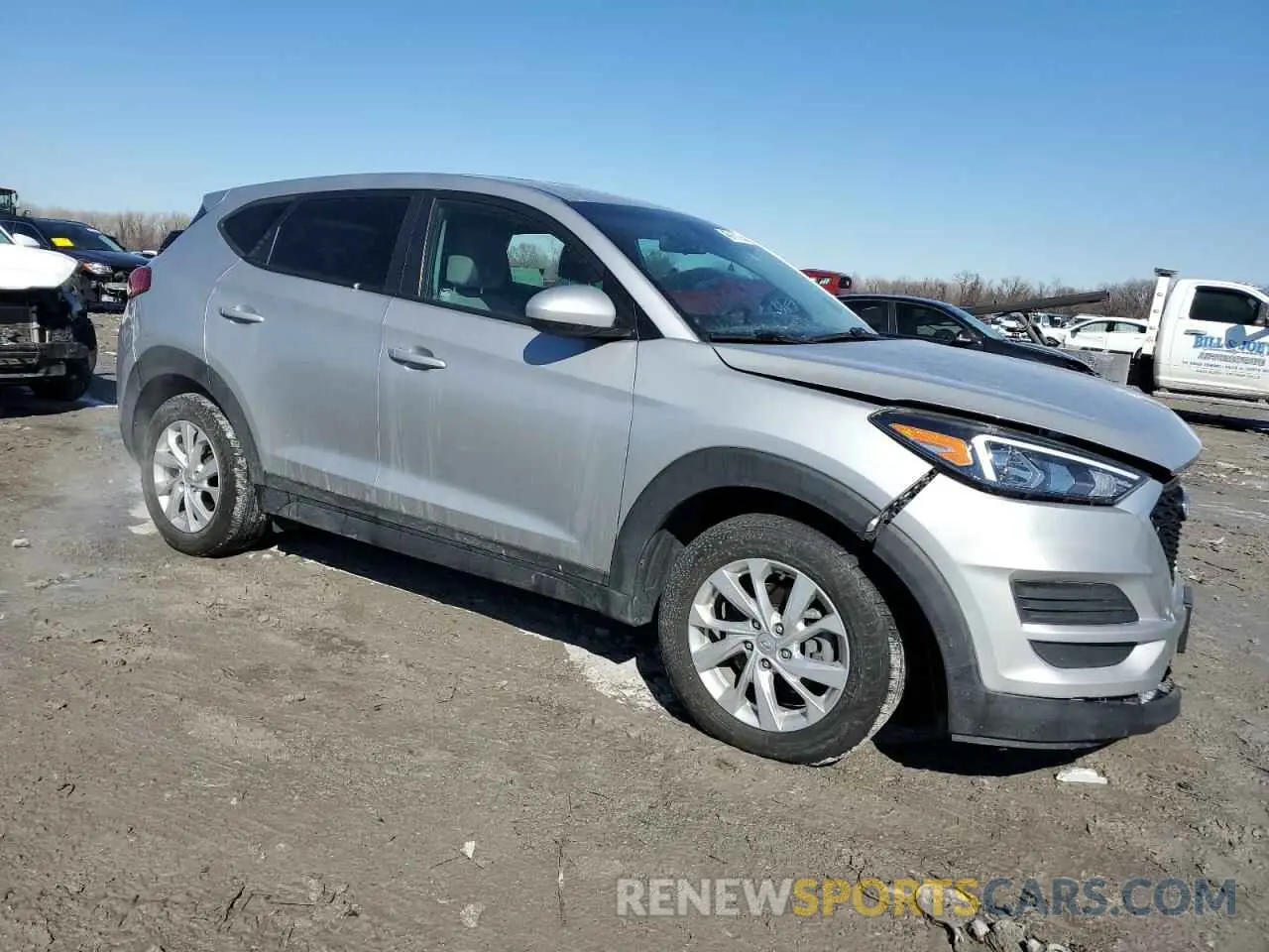 4 Photograph of a damaged car KM8J2CA41LU080760 HYUNDAI TUCSON 2020