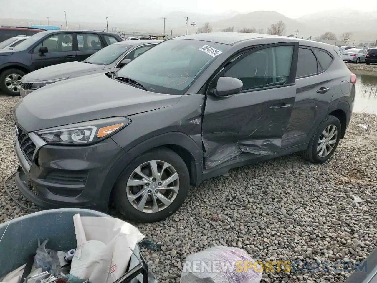 1 Photograph of a damaged car KM8J2CA41LU111537 HYUNDAI TUCSON 2020