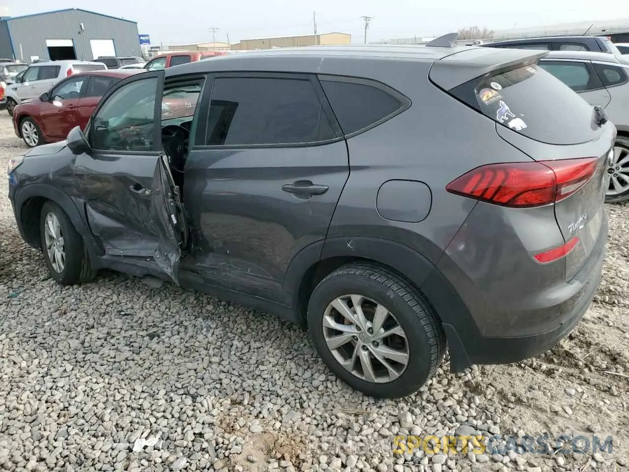 2 Photograph of a damaged car KM8J2CA41LU111537 HYUNDAI TUCSON 2020