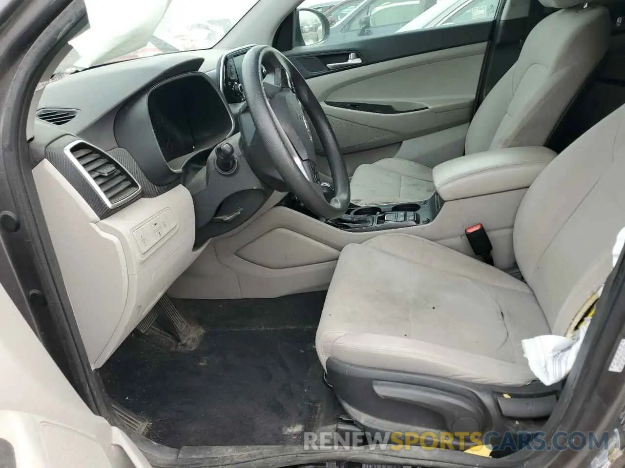 7 Photograph of a damaged car KM8J2CA41LU111537 HYUNDAI TUCSON 2020