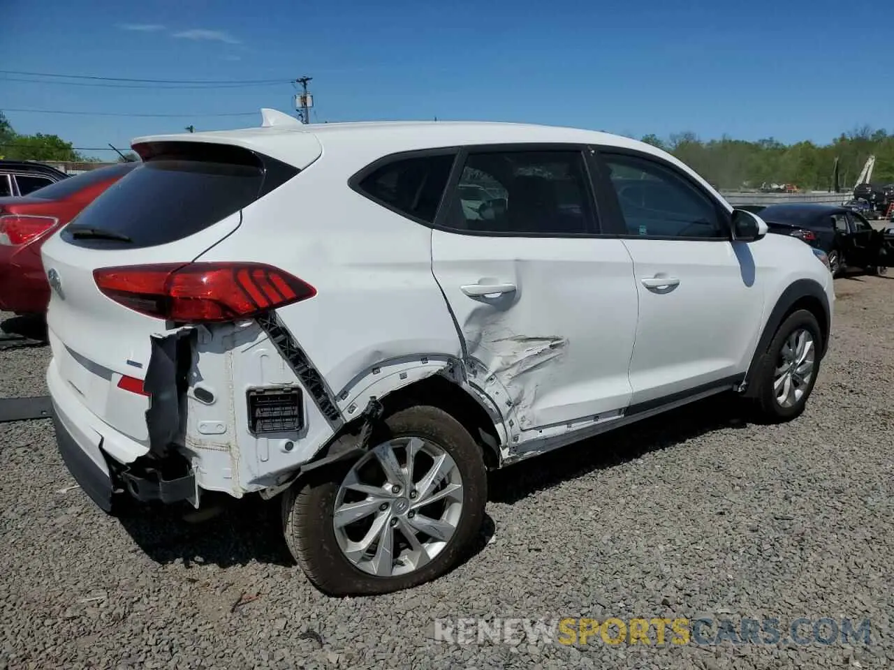 3 Photograph of a damaged car KM8J2CA41LU157465 HYUNDAI TUCSON 2020
