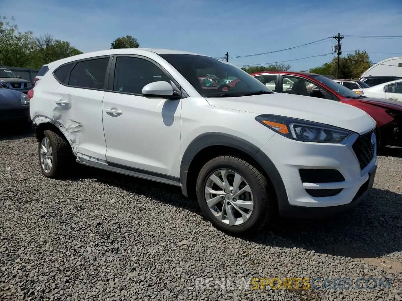 4 Photograph of a damaged car KM8J2CA41LU157465 HYUNDAI TUCSON 2020