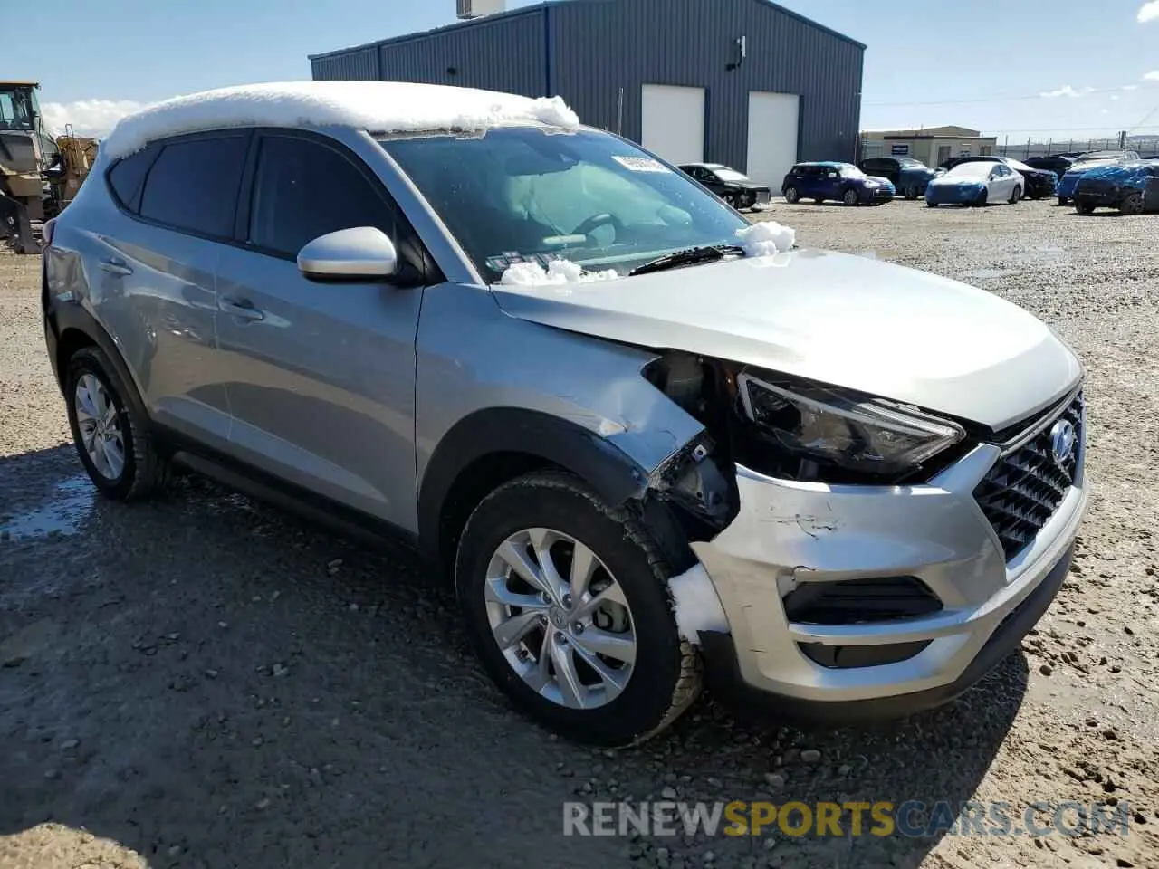 4 Photograph of a damaged car KM8J2CA41LU202887 HYUNDAI TUCSON 2020