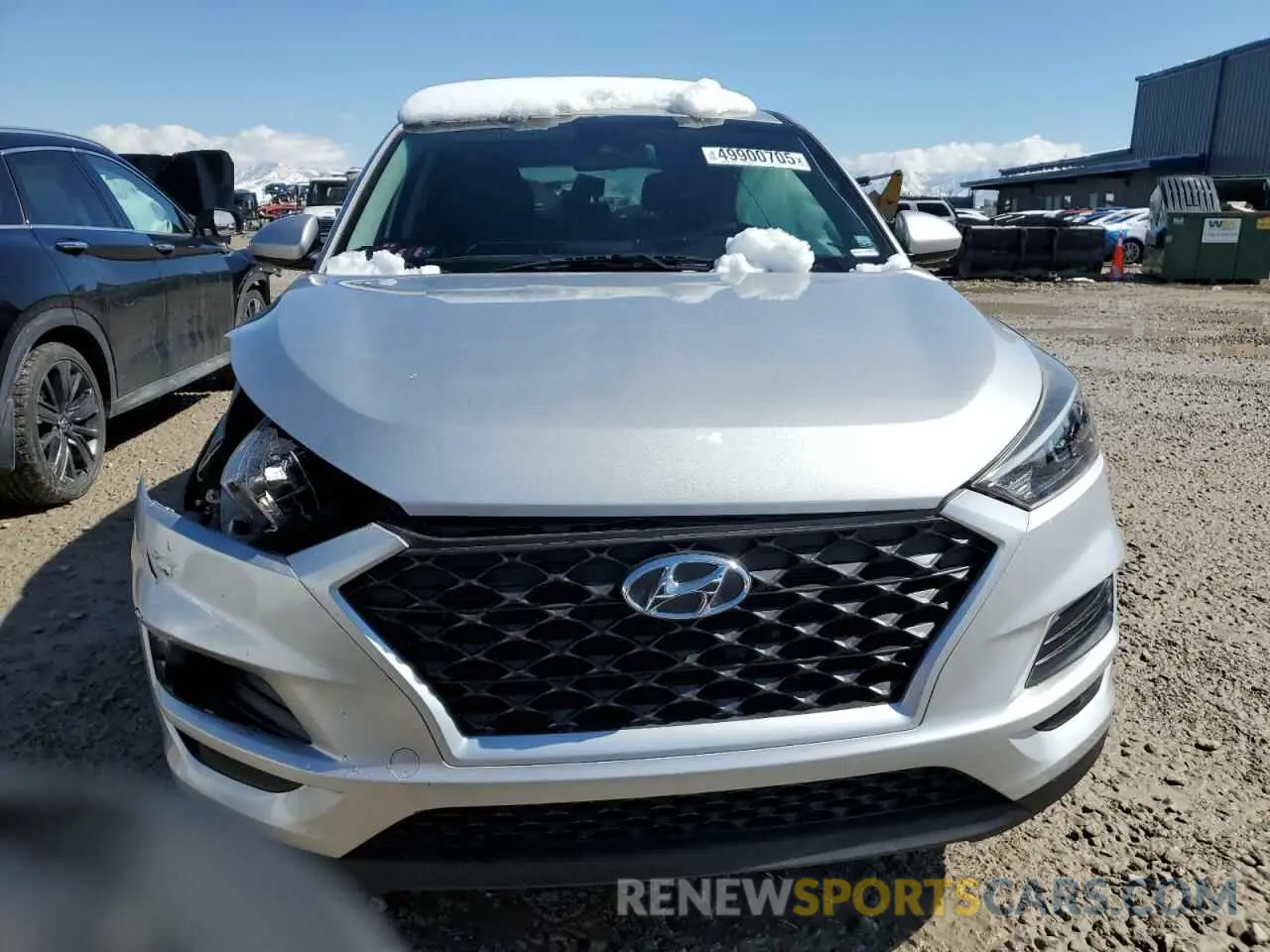 5 Photograph of a damaged car KM8J2CA41LU202887 HYUNDAI TUCSON 2020