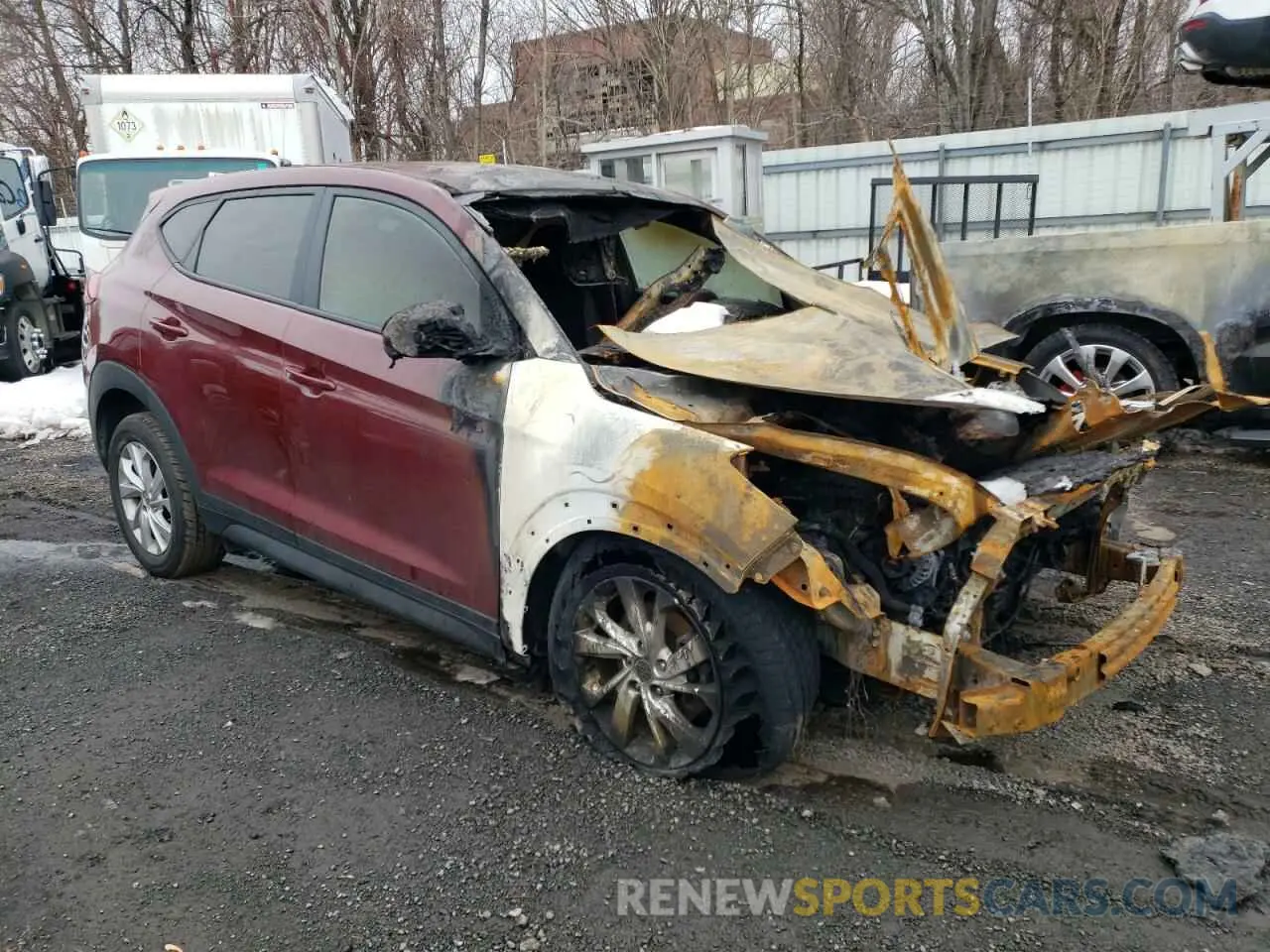 4 Photograph of a damaged car KM8J2CA41LU225859 HYUNDAI TUCSON 2020
