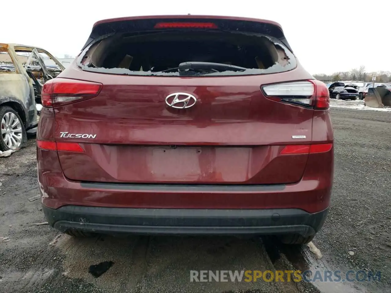 6 Photograph of a damaged car KM8J2CA41LU225859 HYUNDAI TUCSON 2020