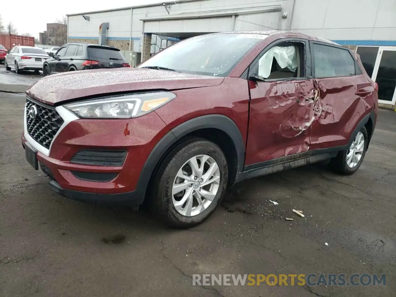 1 Photograph of a damaged car KM8J2CA41LU246730 HYUNDAI TUCSON 2020