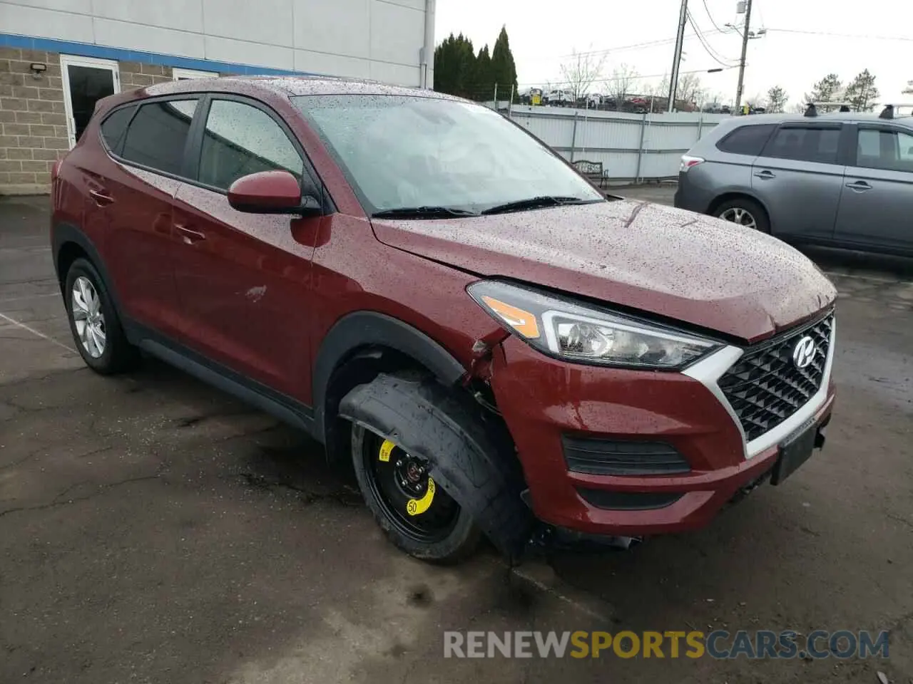 4 Photograph of a damaged car KM8J2CA41LU246730 HYUNDAI TUCSON 2020