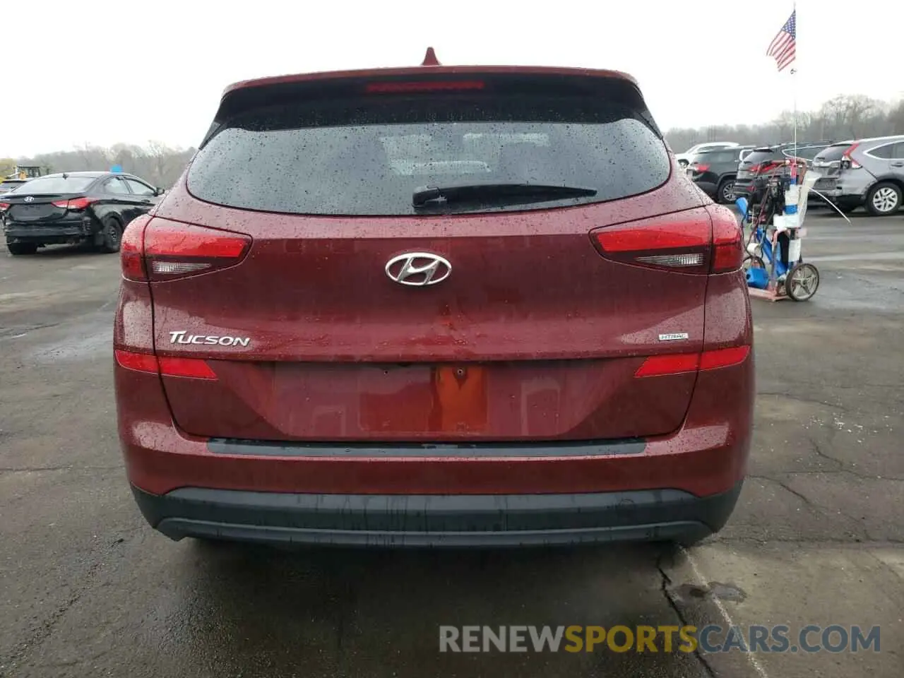 6 Photograph of a damaged car KM8J2CA41LU246730 HYUNDAI TUCSON 2020