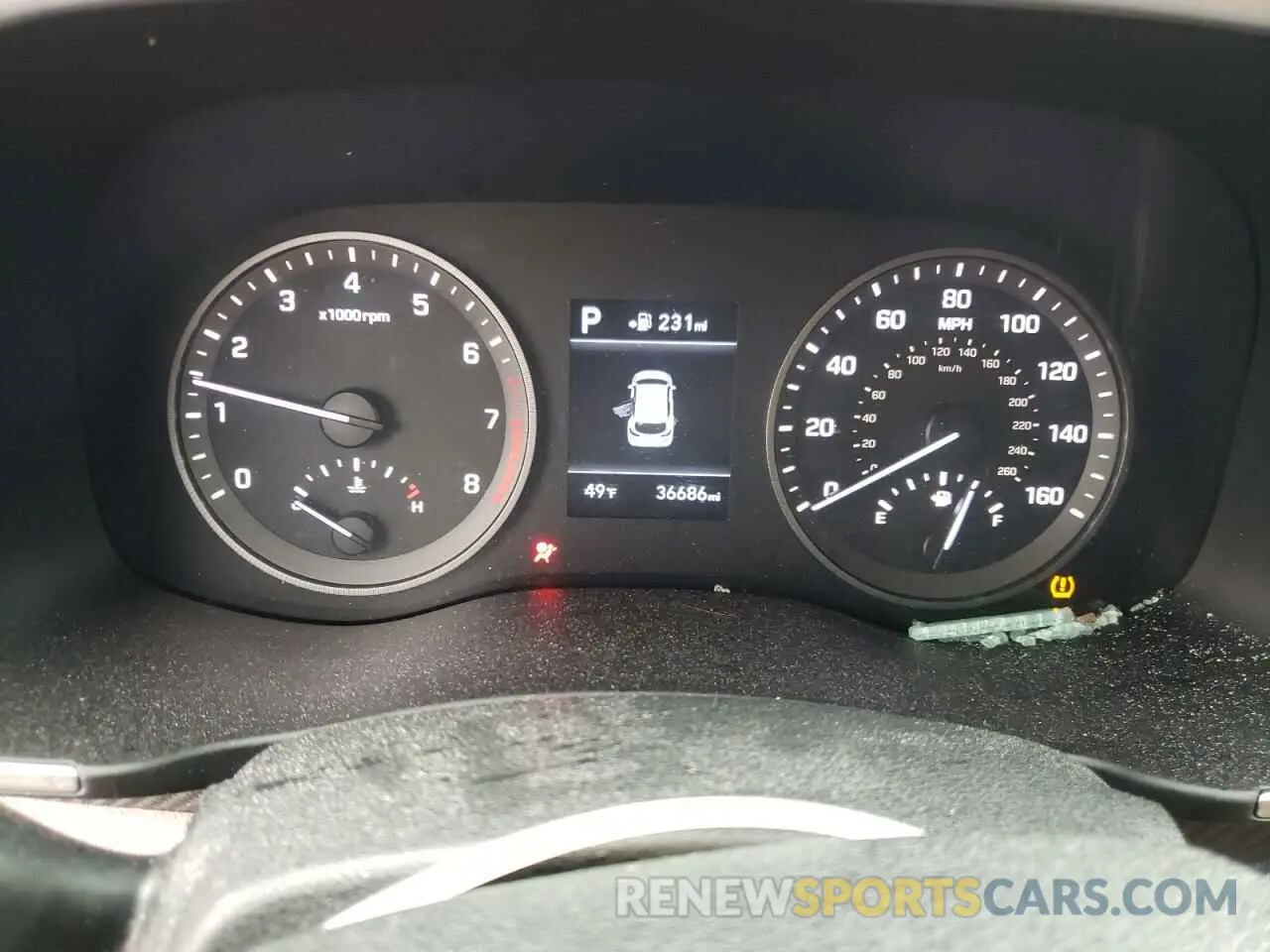 9 Photograph of a damaged car KM8J2CA41LU246730 HYUNDAI TUCSON 2020