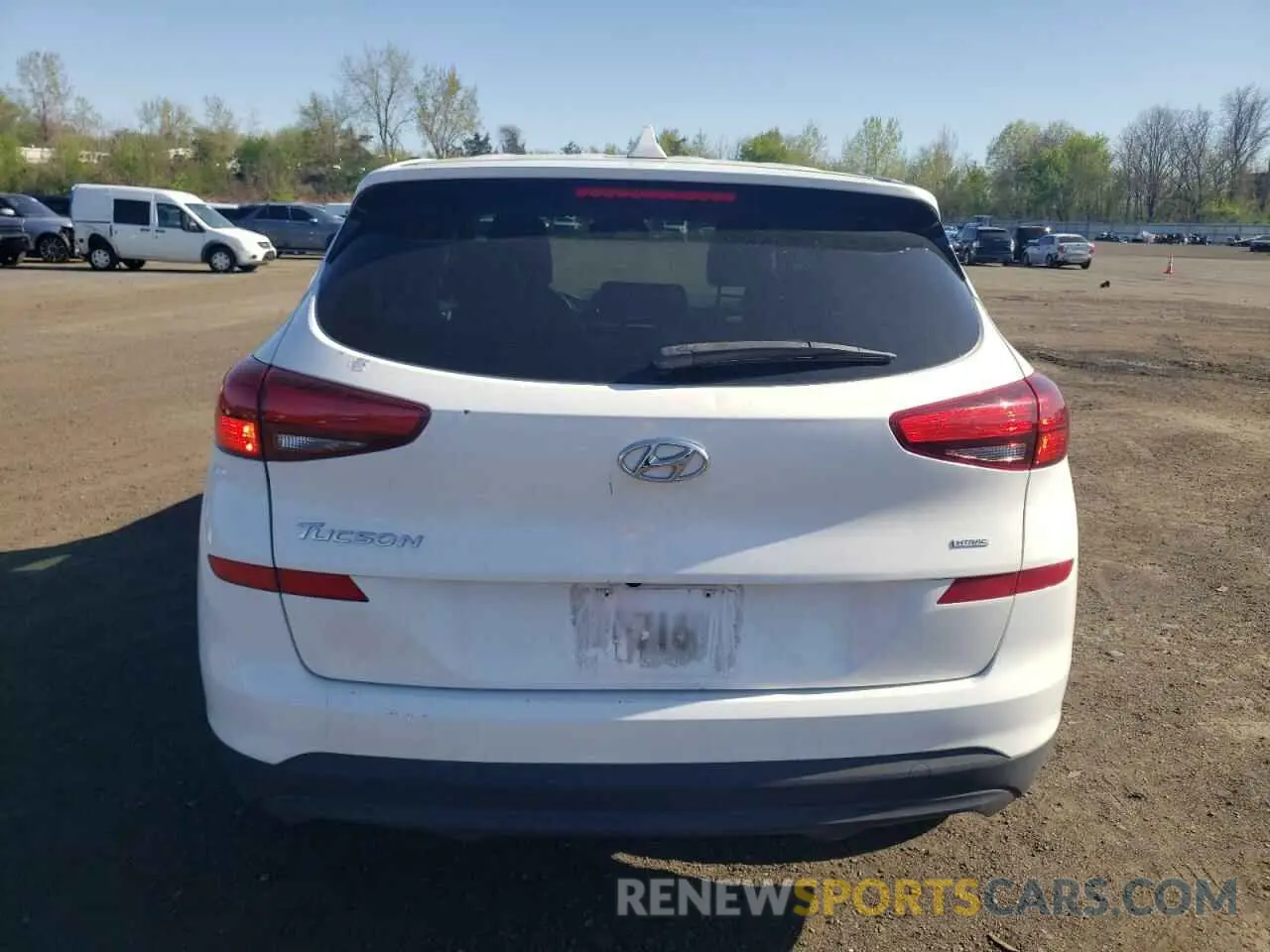 6 Photograph of a damaged car KM8J2CA42LU077771 HYUNDAI TUCSON 2020