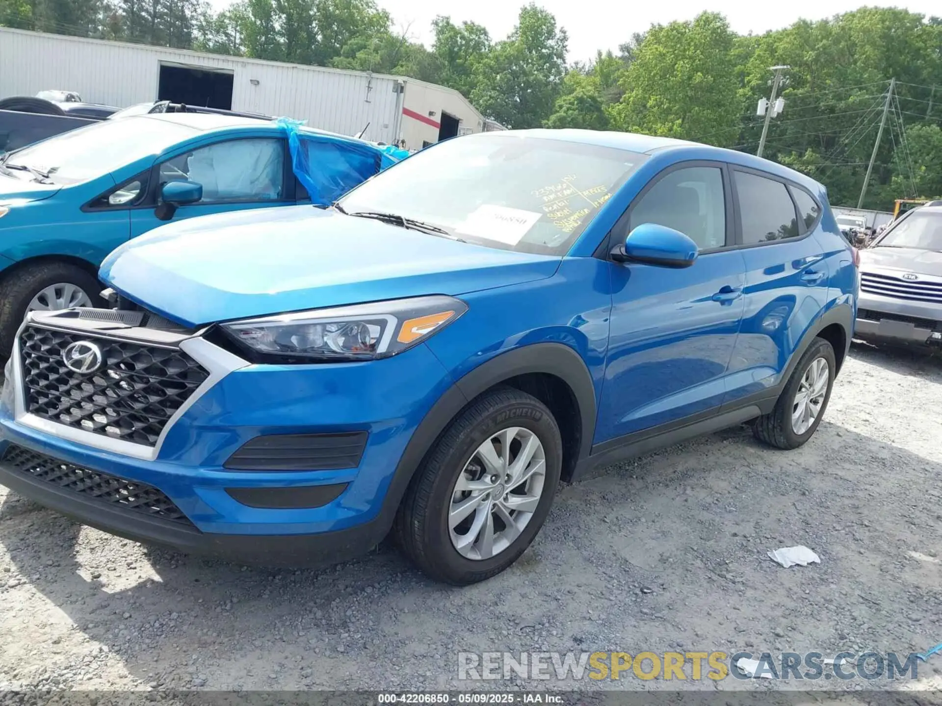 2 Photograph of a damaged car KM8J2CA42LU087393 HYUNDAI TUCSON 2020