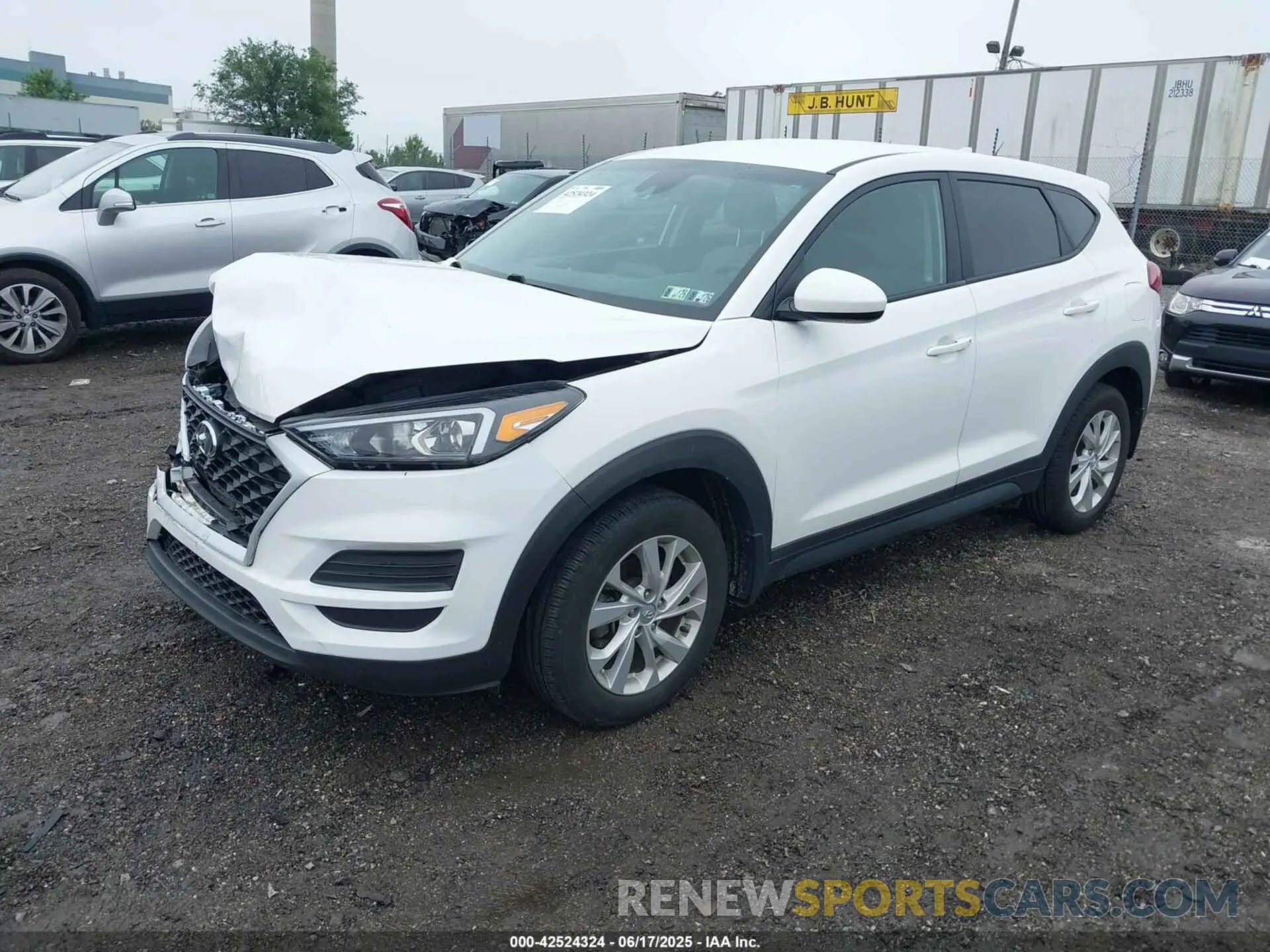 2 Photograph of a damaged car KM8J2CA42LU159807 HYUNDAI TUCSON 2020