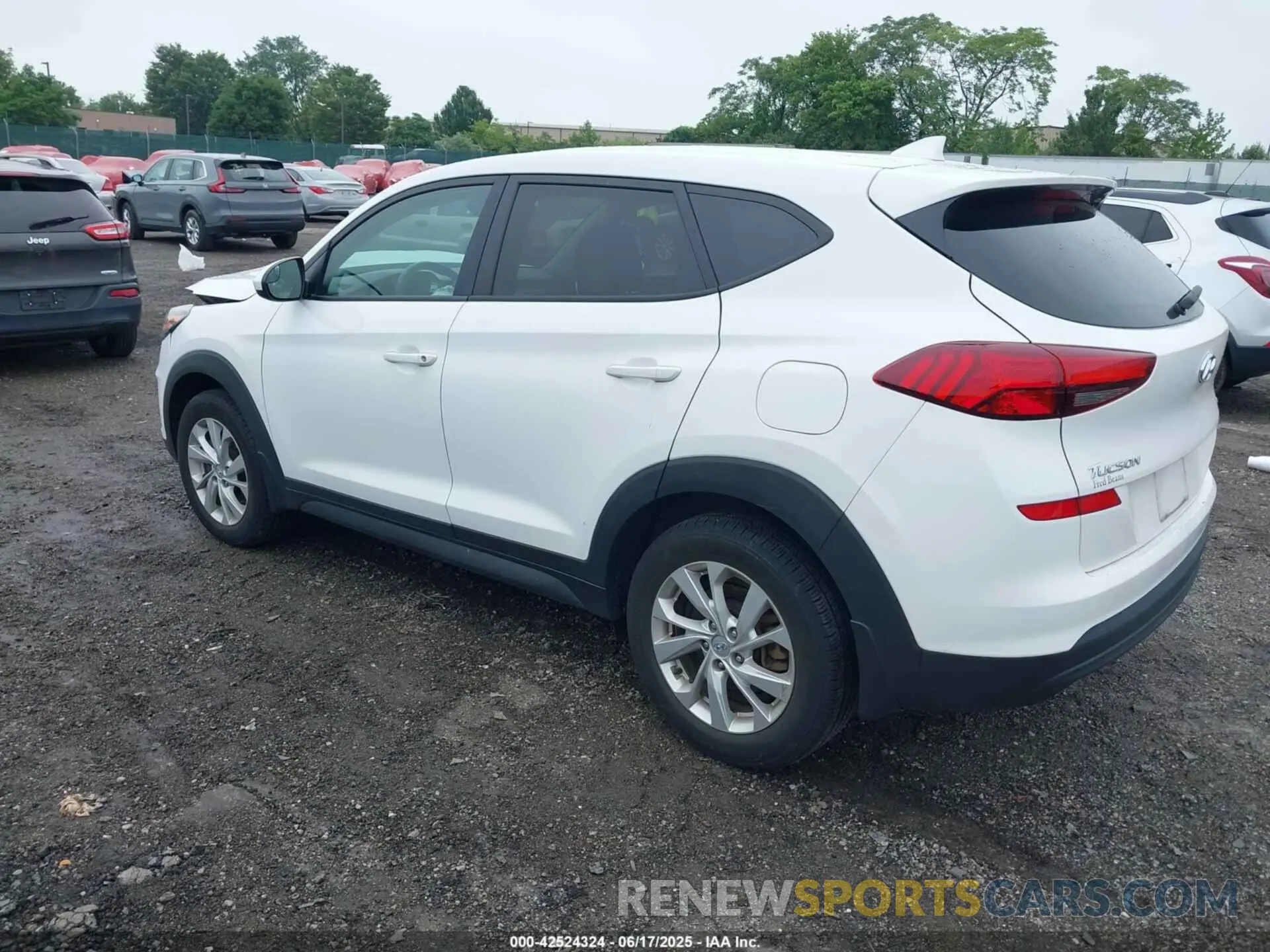 3 Photograph of a damaged car KM8J2CA42LU159807 HYUNDAI TUCSON 2020
