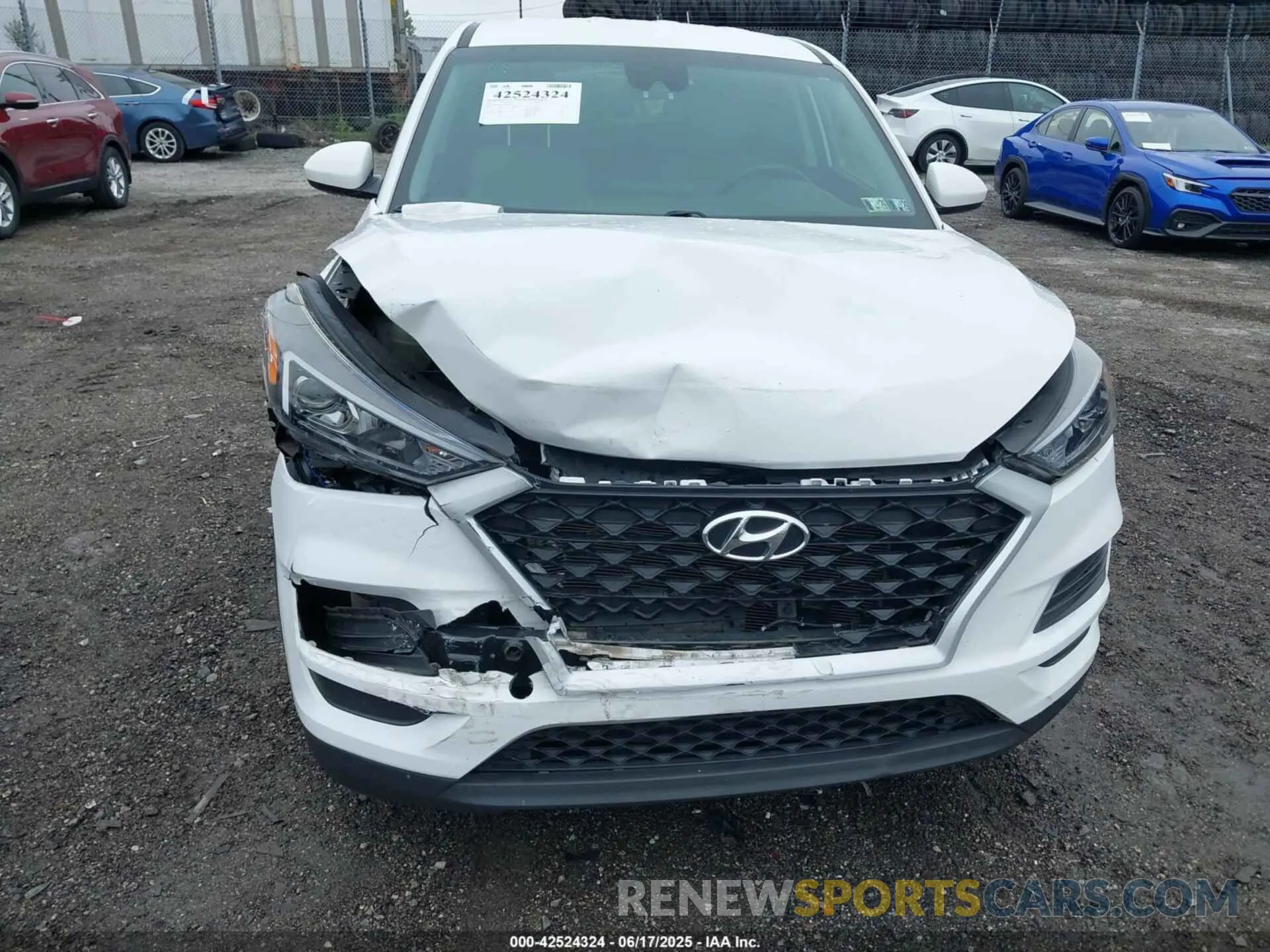 6 Photograph of a damaged car KM8J2CA42LU159807 HYUNDAI TUCSON 2020