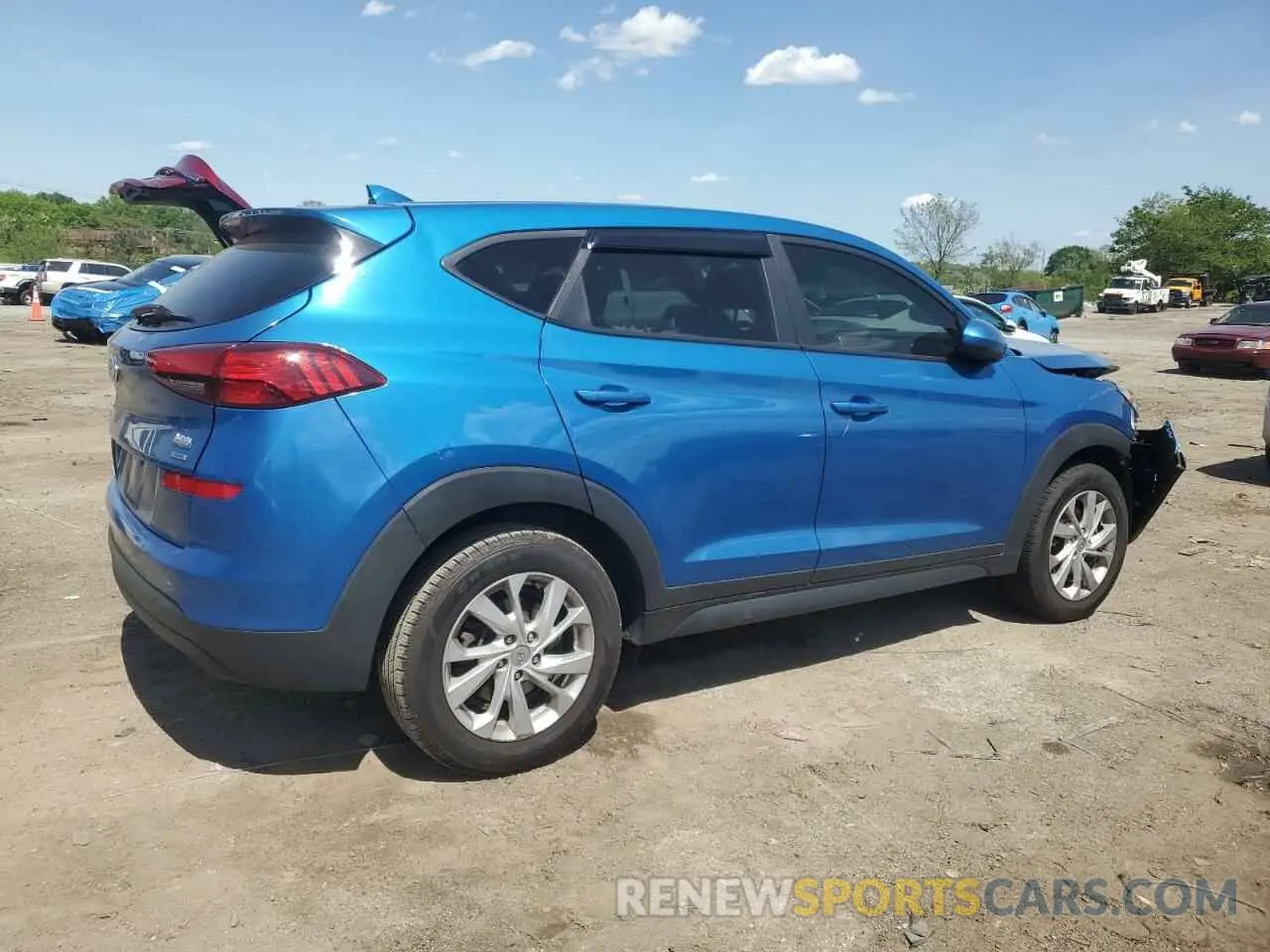3 Photograph of a damaged car KM8J2CA42LU229600 HYUNDAI TUCSON 2020