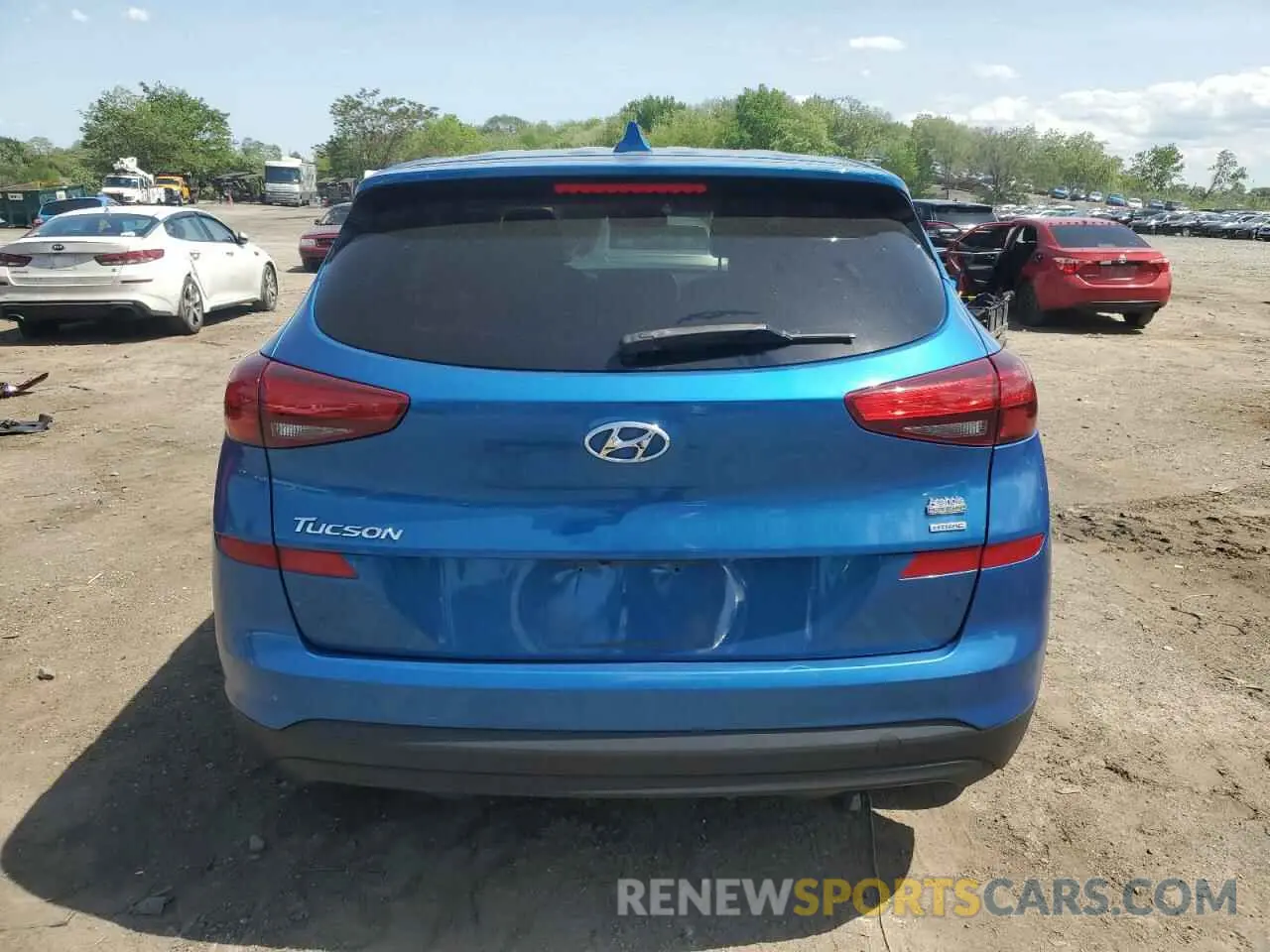 6 Photograph of a damaged car KM8J2CA42LU229600 HYUNDAI TUCSON 2020