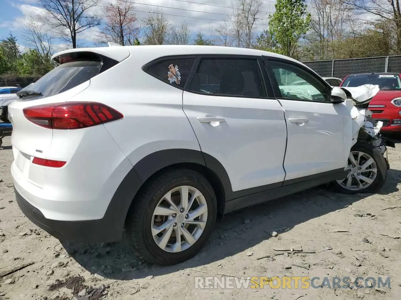 3 Photograph of a damaged car KM8J2CA43LU133054 HYUNDAI TUCSON 2020