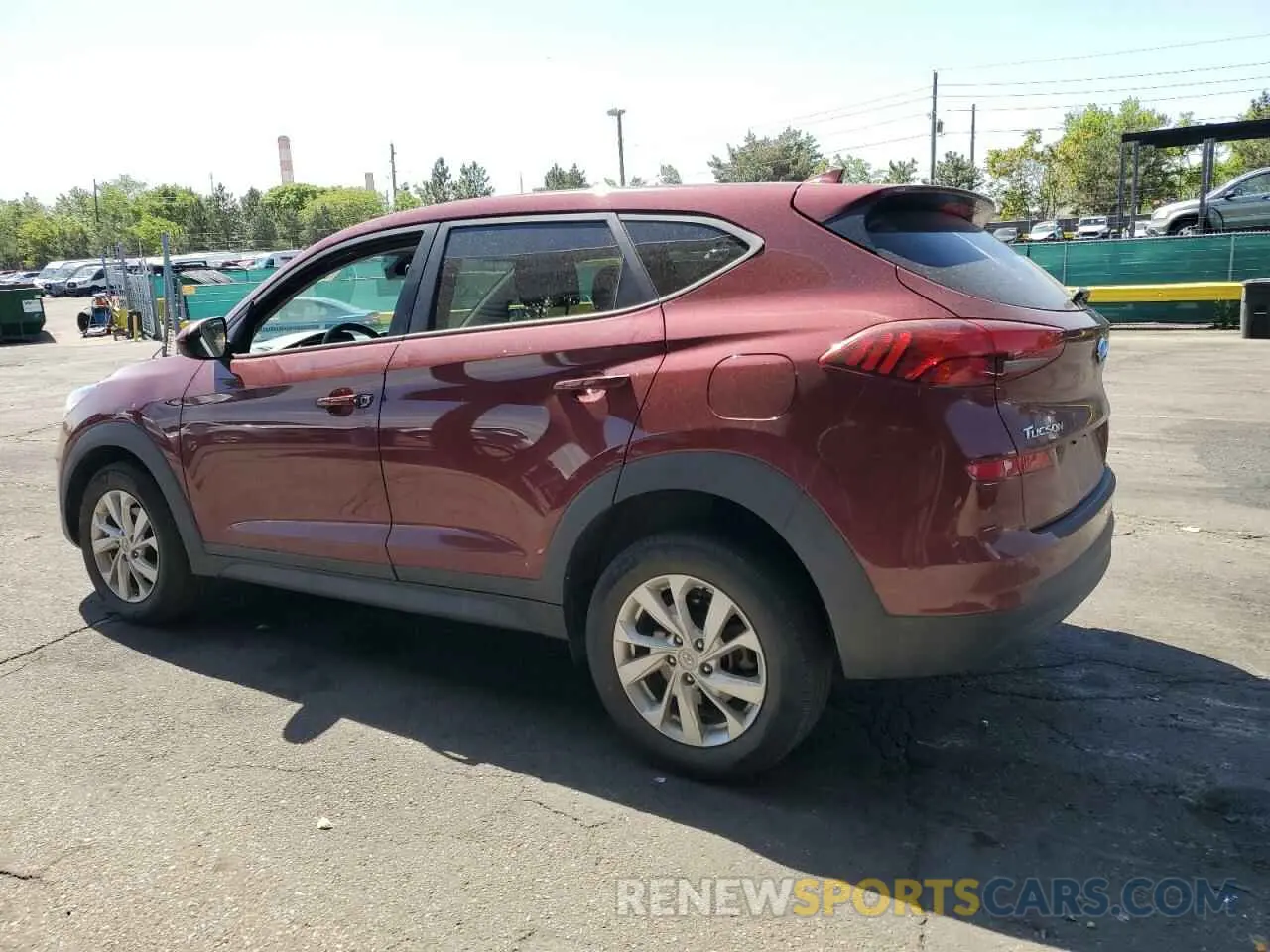 2 Photograph of a damaged car KM8J2CA44LU237651 HYUNDAI TUCSON 2020