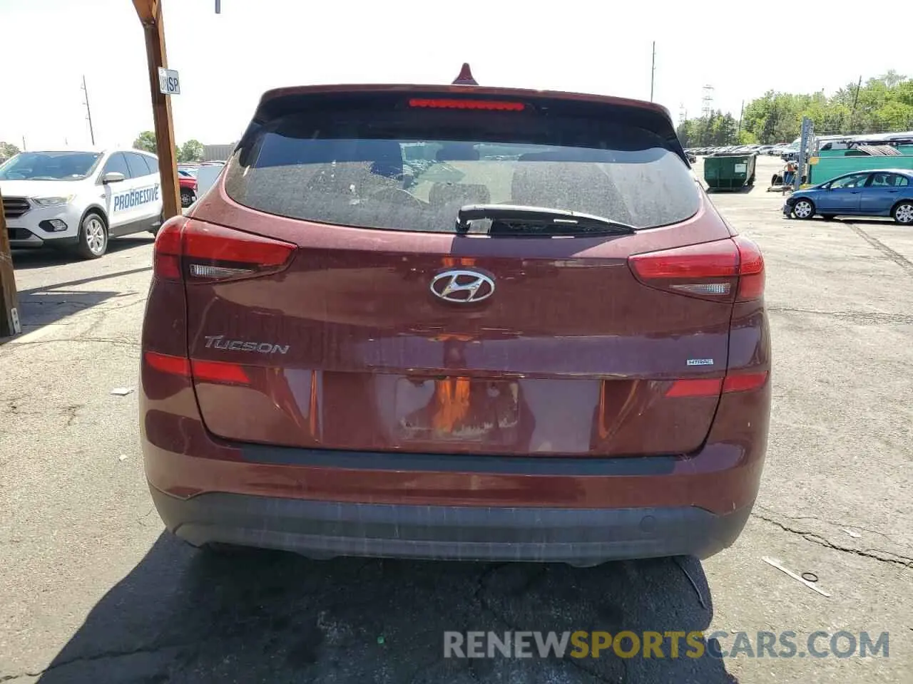 6 Photograph of a damaged car KM8J2CA44LU237651 HYUNDAI TUCSON 2020