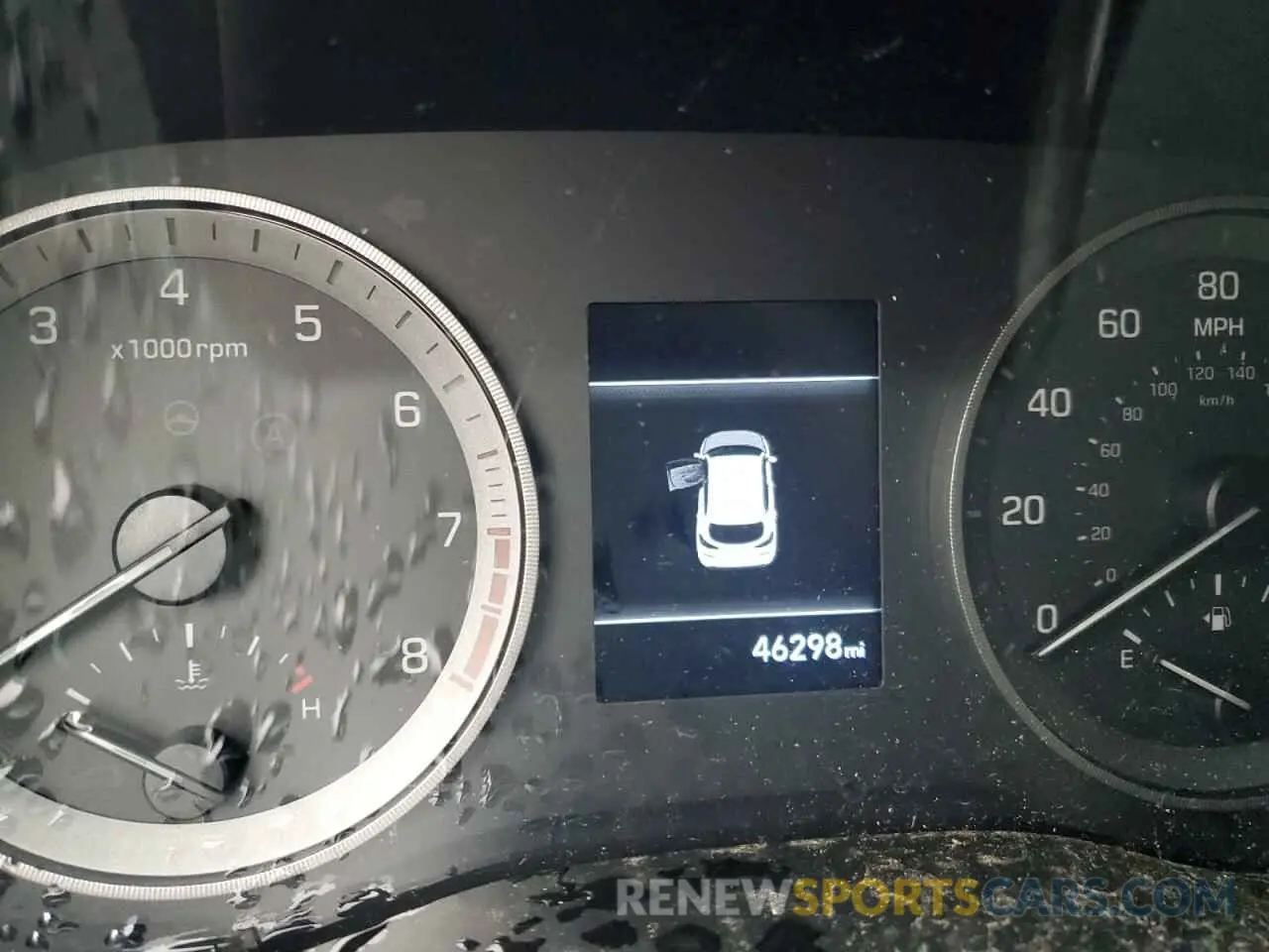 9 Photograph of a damaged car KM8J2CA44LU237651 HYUNDAI TUCSON 2020