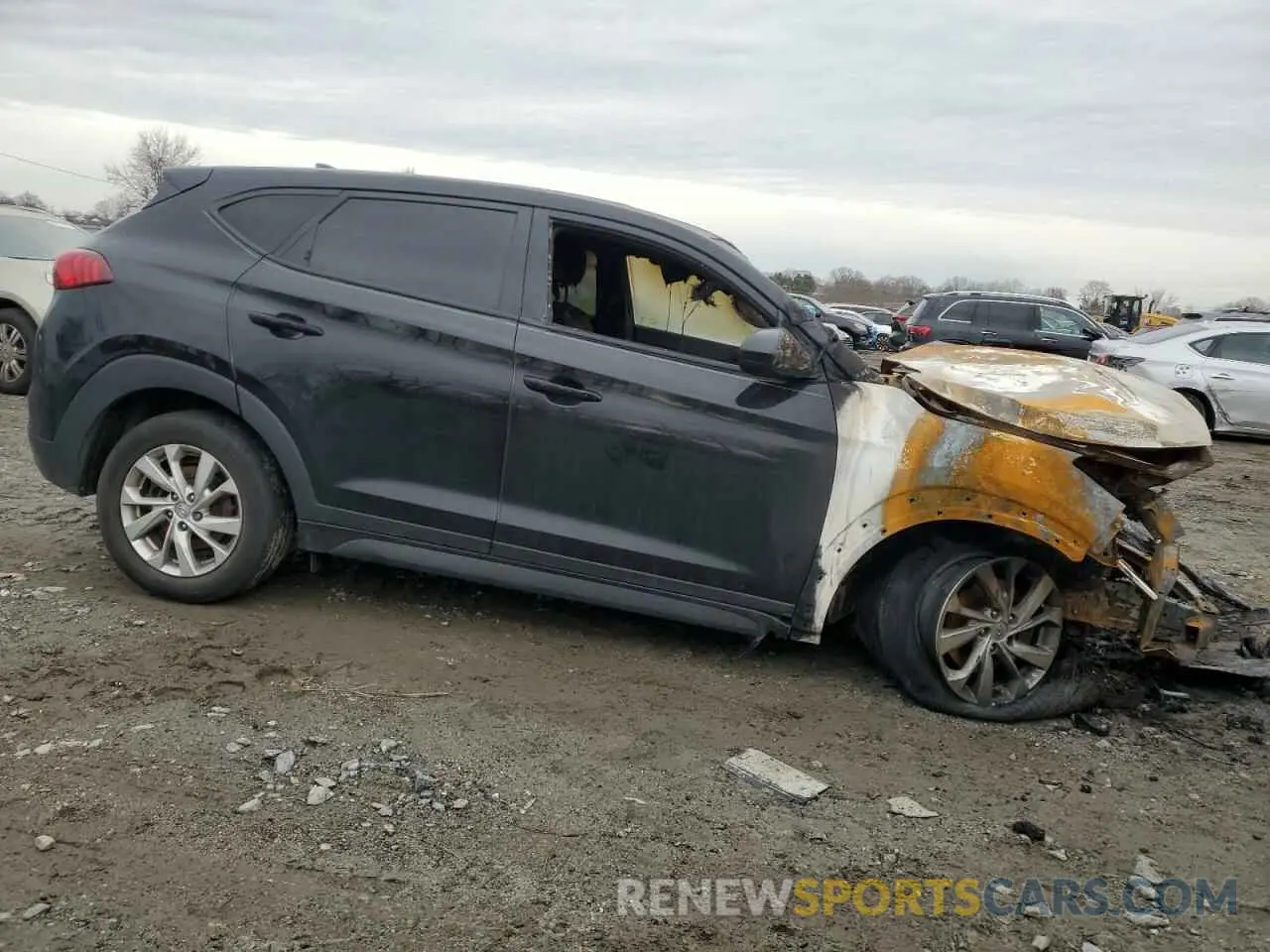 4 Photograph of a damaged car KM8J2CA45LU094418 HYUNDAI TUCSON 2020