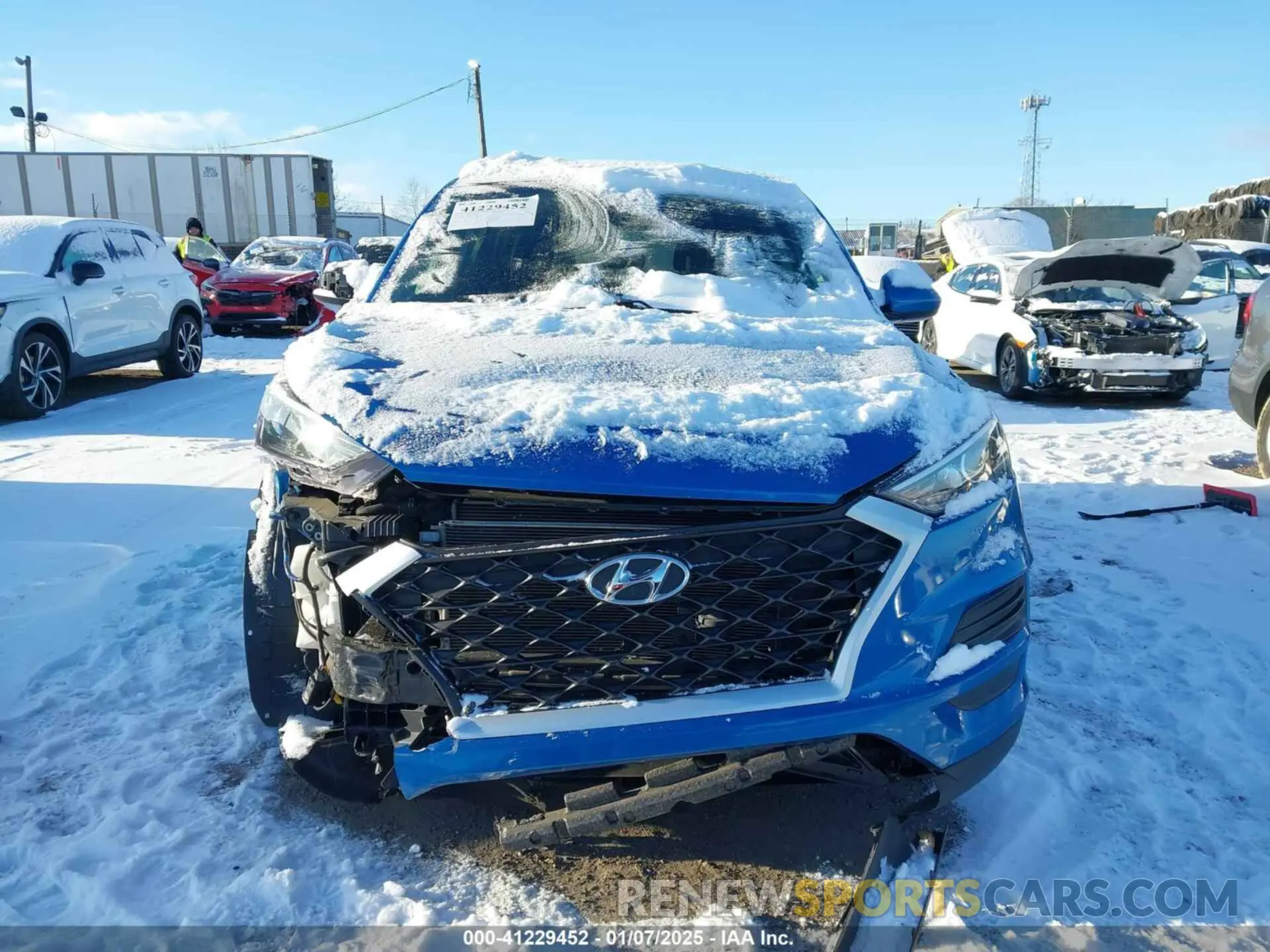 11 Photograph of a damaged car KM8J2CA45LU110777 HYUNDAI TUCSON 2020