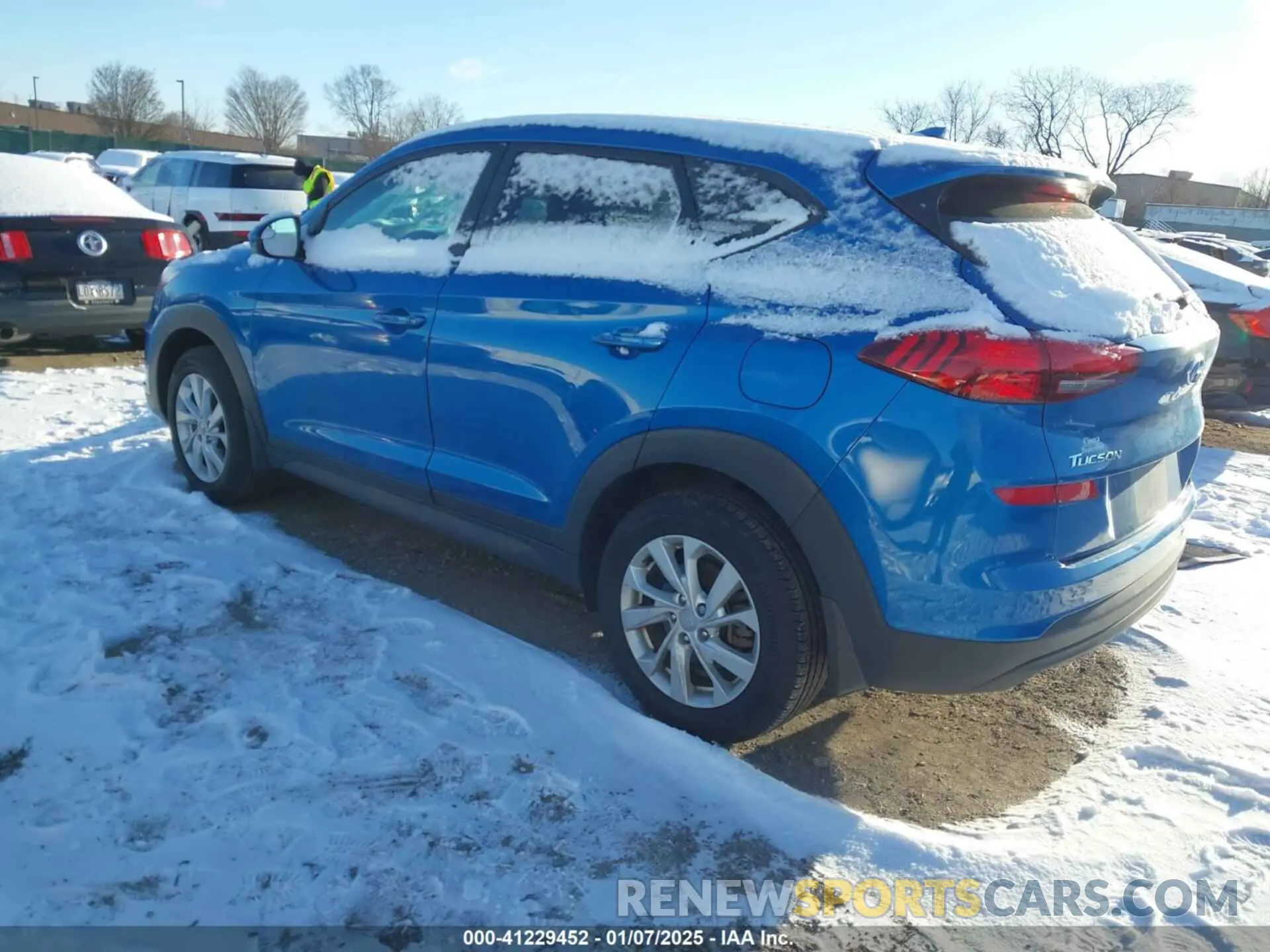 3 Photograph of a damaged car KM8J2CA45LU110777 HYUNDAI TUCSON 2020
