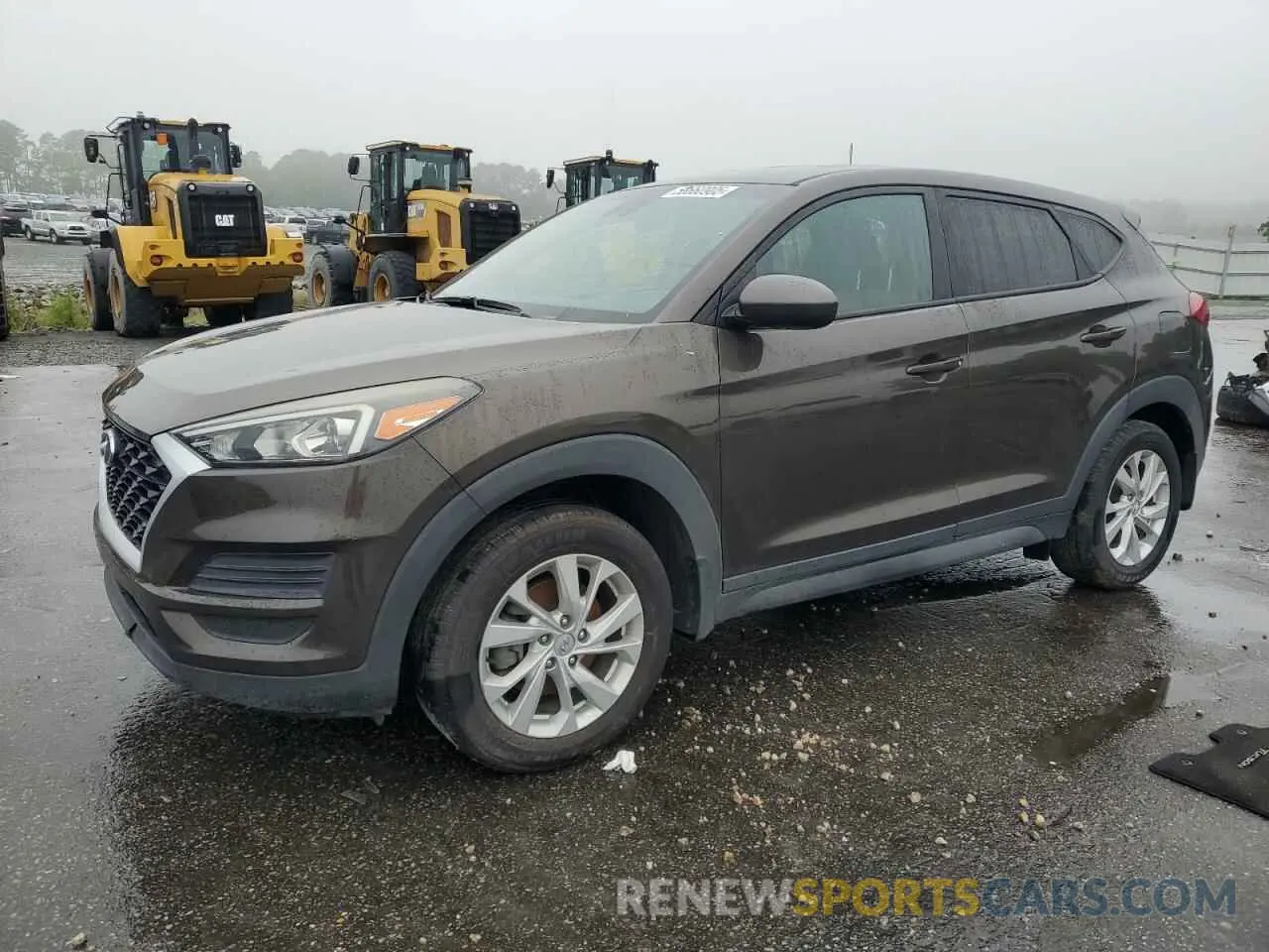 1 Photograph of a damaged car KM8J2CA45LU149918 HYUNDAI TUCSON 2020