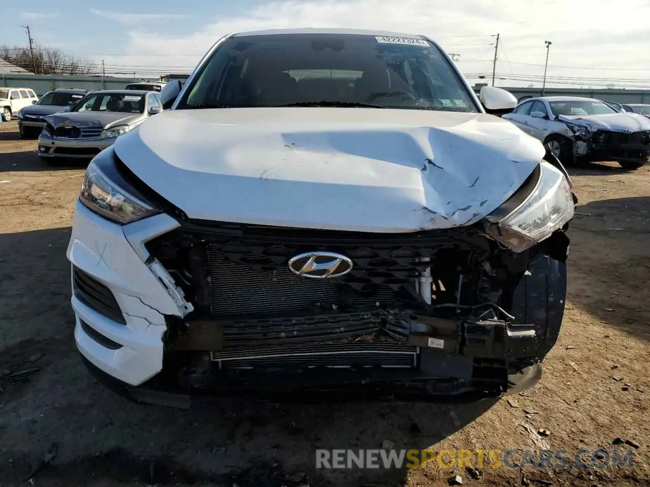 5 Photograph of a damaged car KM8J2CA45LU244611 HYUNDAI TUCSON 2020