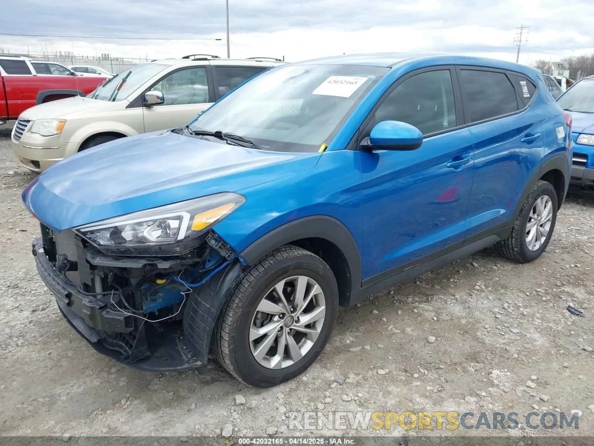 2 Photograph of a damaged car KM8J2CA46LU210855 HYUNDAI TUCSON 2020
