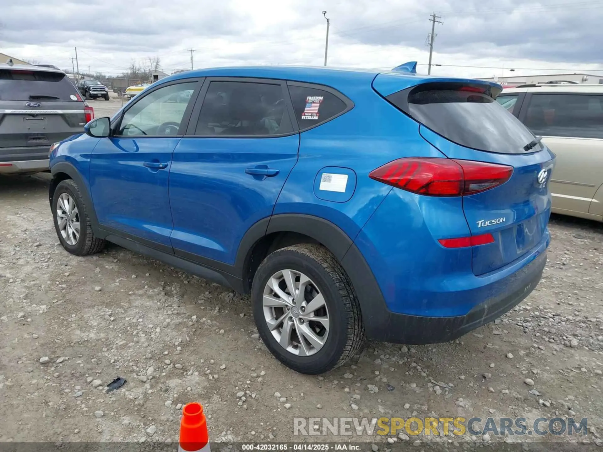 3 Photograph of a damaged car KM8J2CA46LU210855 HYUNDAI TUCSON 2020