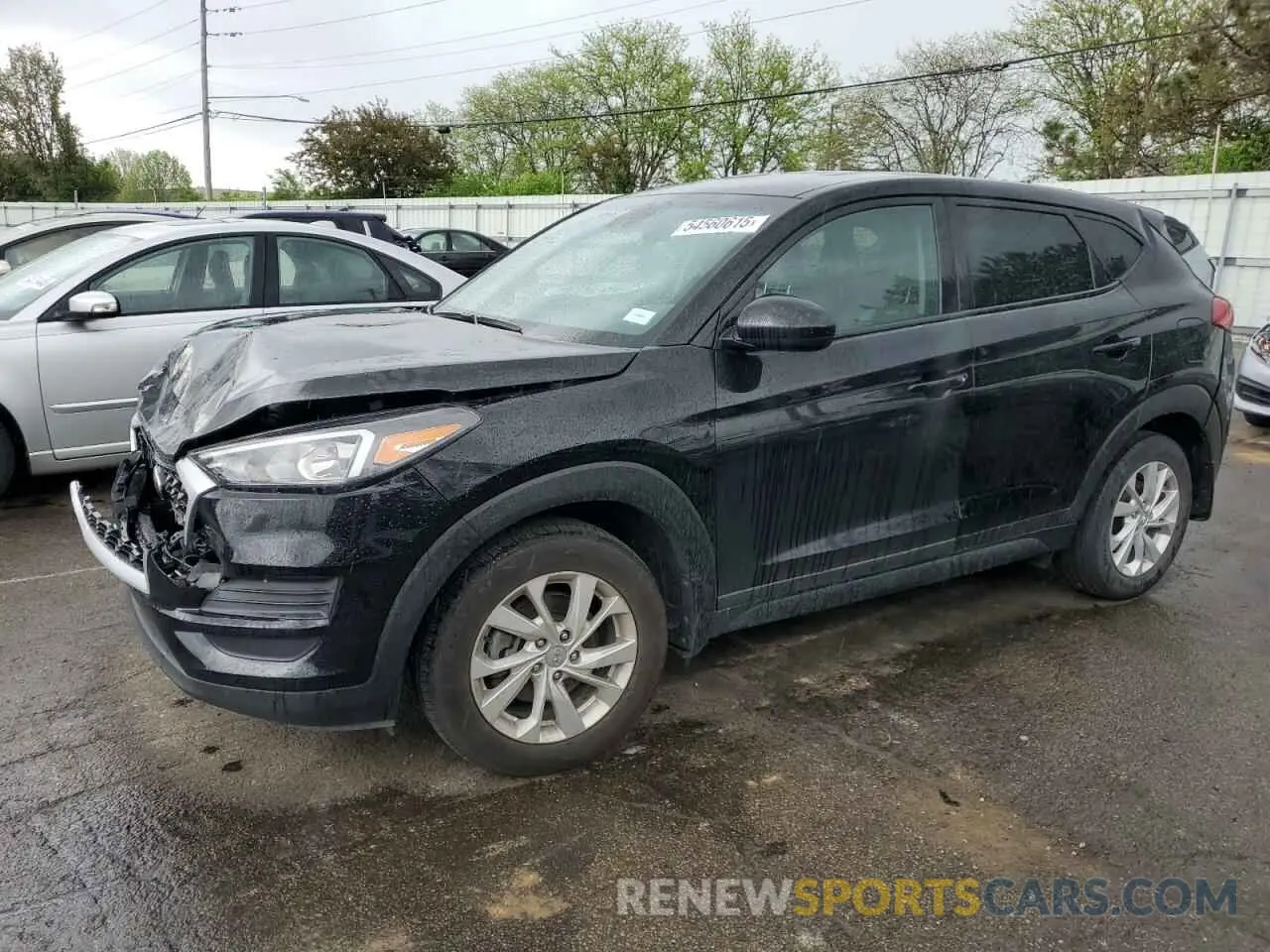 1 Photograph of a damaged car KM8J2CA47LU174917 HYUNDAI TUCSON 2020