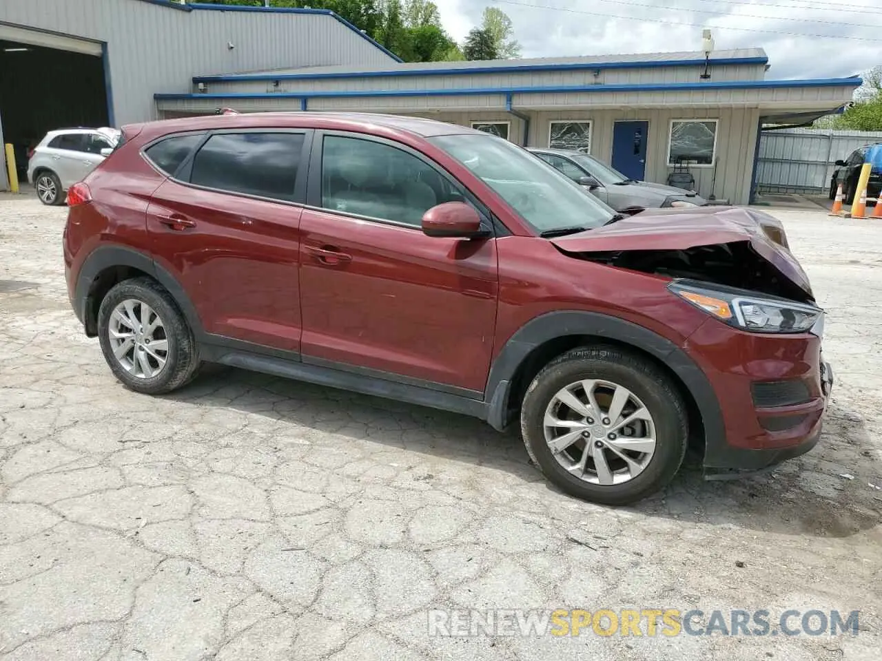 4 Photograph of a damaged car KM8J2CA47LU227342 HYUNDAI TUCSON 2020