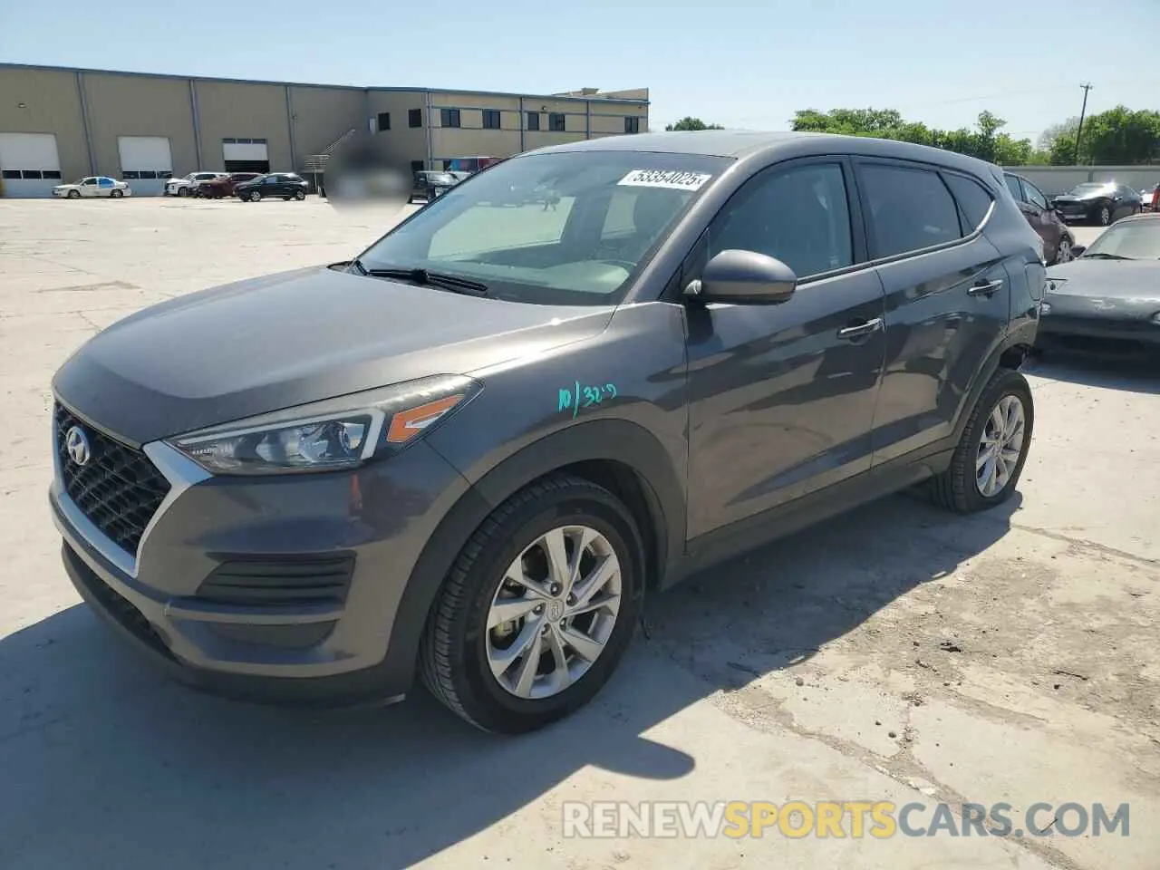 1 Photograph of a damaged car KM8J2CA48LU078925 HYUNDAI TUCSON 2020