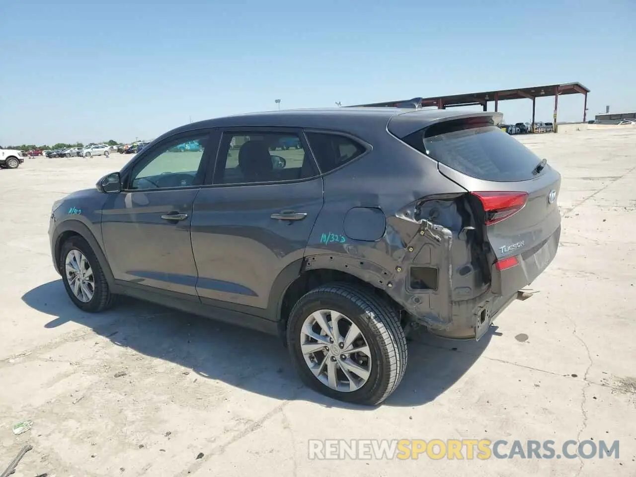 2 Photograph of a damaged car KM8J2CA48LU078925 HYUNDAI TUCSON 2020