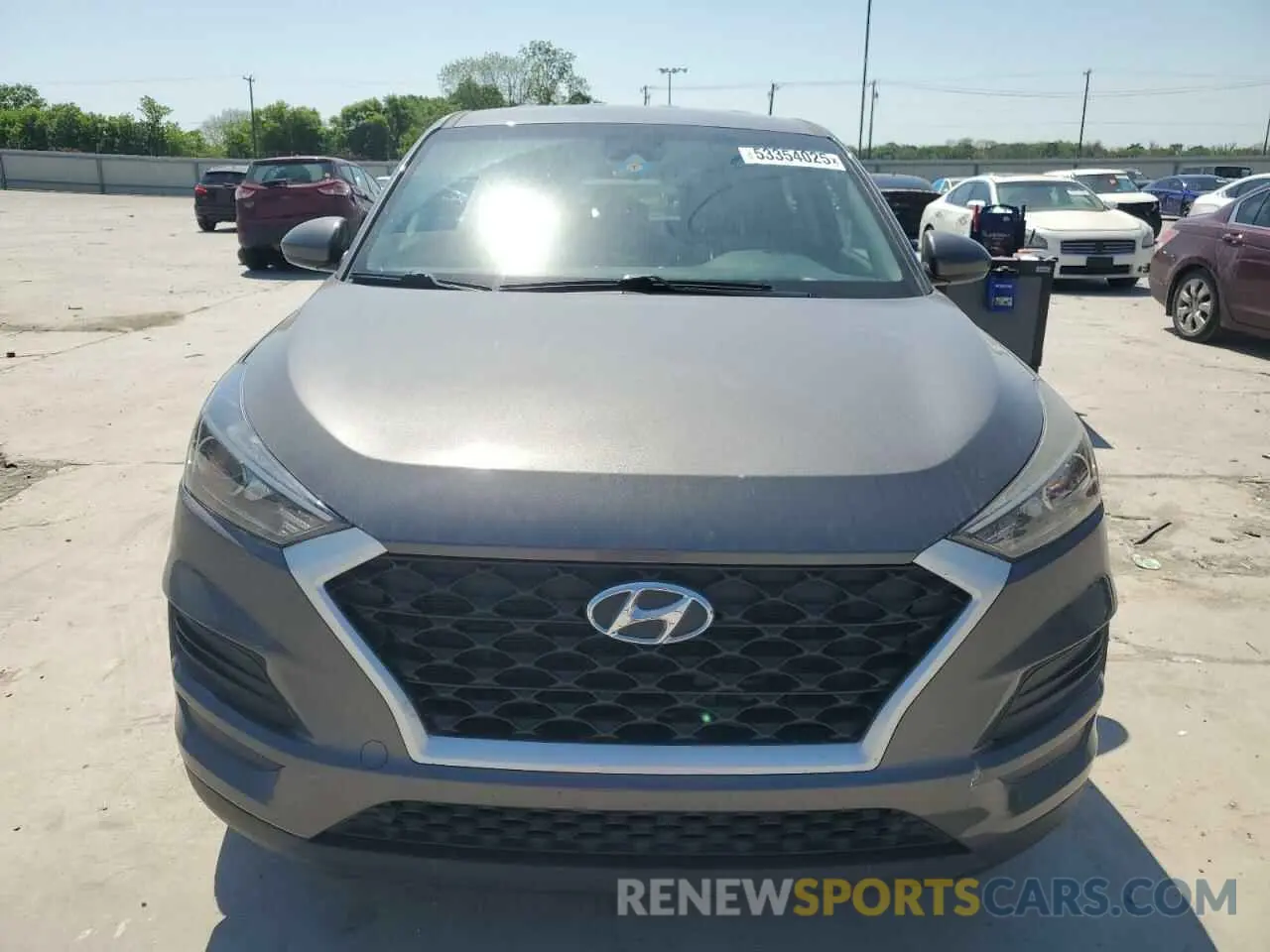 5 Photograph of a damaged car KM8J2CA48LU078925 HYUNDAI TUCSON 2020
