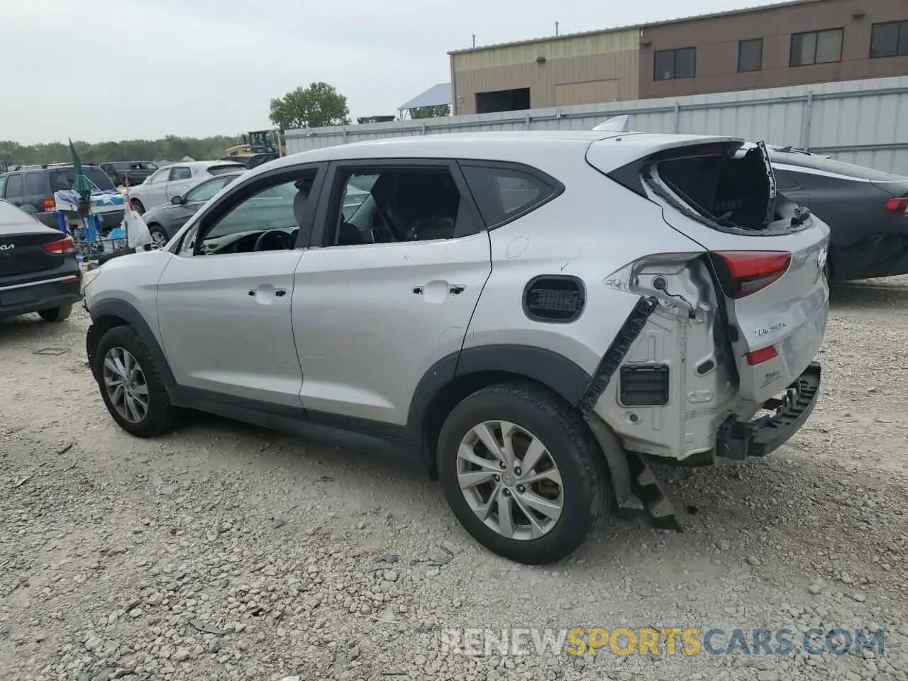 2 Photograph of a damaged car KM8J2CA48LU131588 HYUNDAI TUCSON 2020