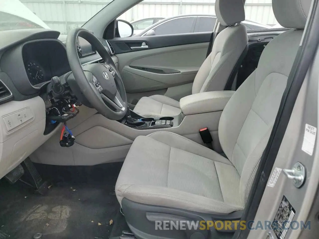 7 Photograph of a damaged car KM8J2CA48LU131588 HYUNDAI TUCSON 2020