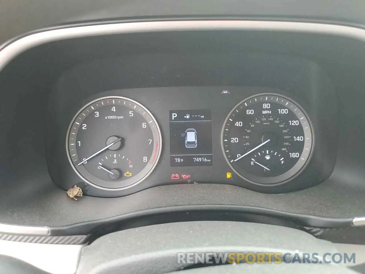 9 Photograph of a damaged car KM8J2CA48LU131588 HYUNDAI TUCSON 2020