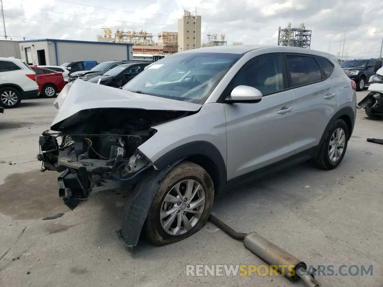1 Photograph of a damaged car KM8J2CA48LU202997 HYUNDAI TUCSON 2020