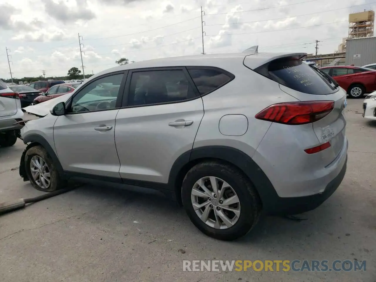 2 Photograph of a damaged car KM8J2CA48LU202997 HYUNDAI TUCSON 2020