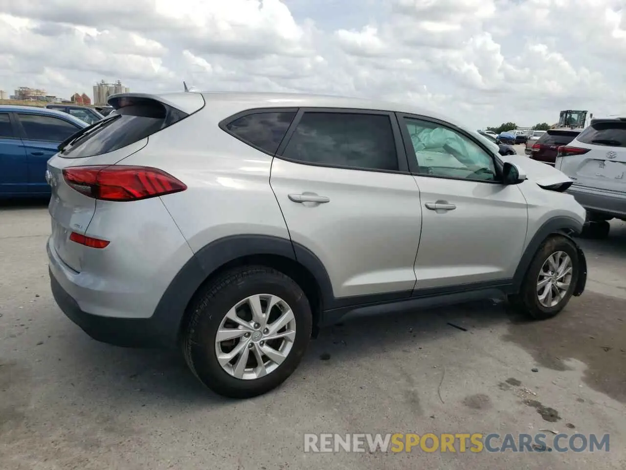 3 Photograph of a damaged car KM8J2CA48LU202997 HYUNDAI TUCSON 2020